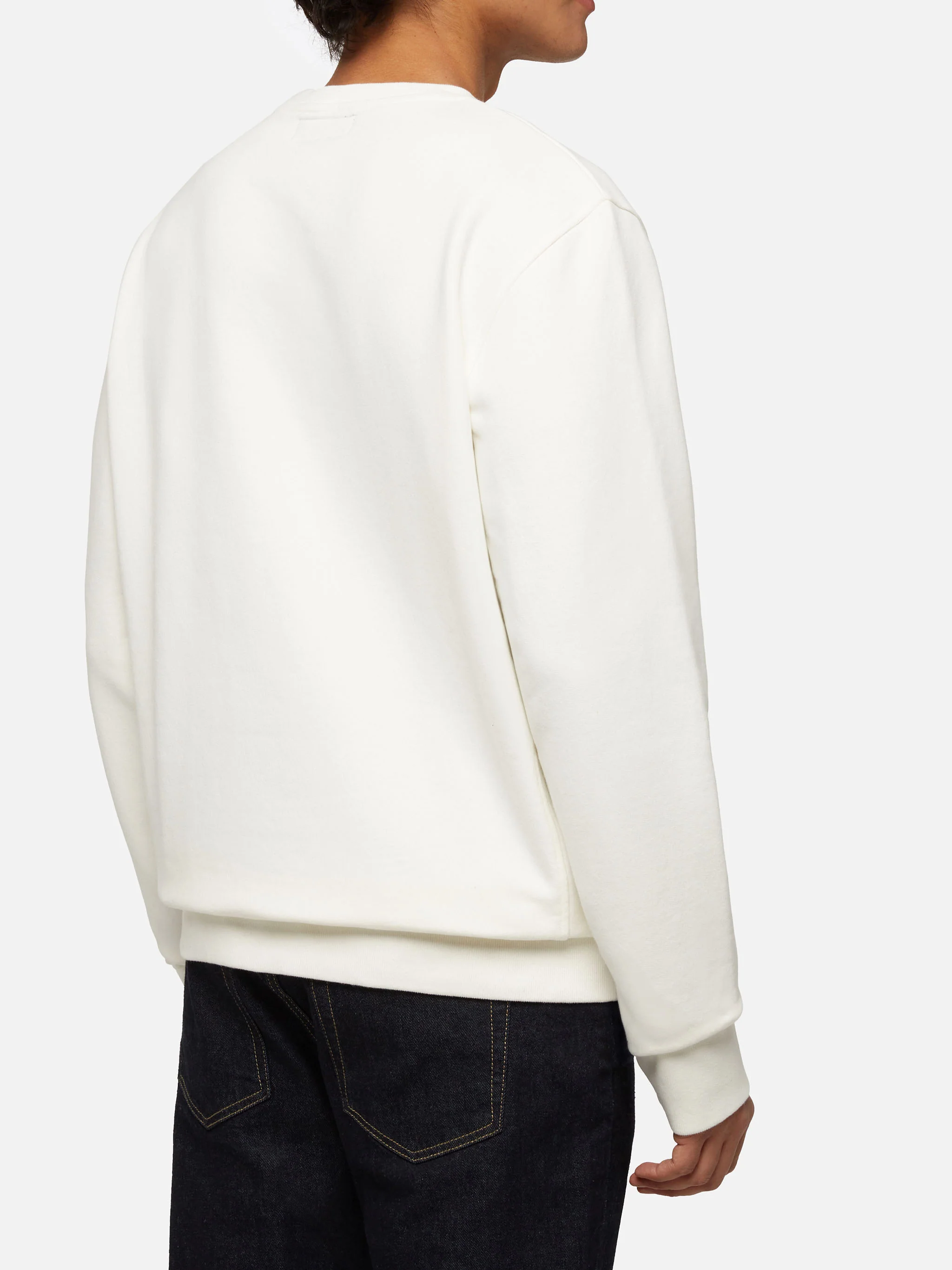 Cotton fleece sweatshirt Soho with Aspen postcard print - Image 3