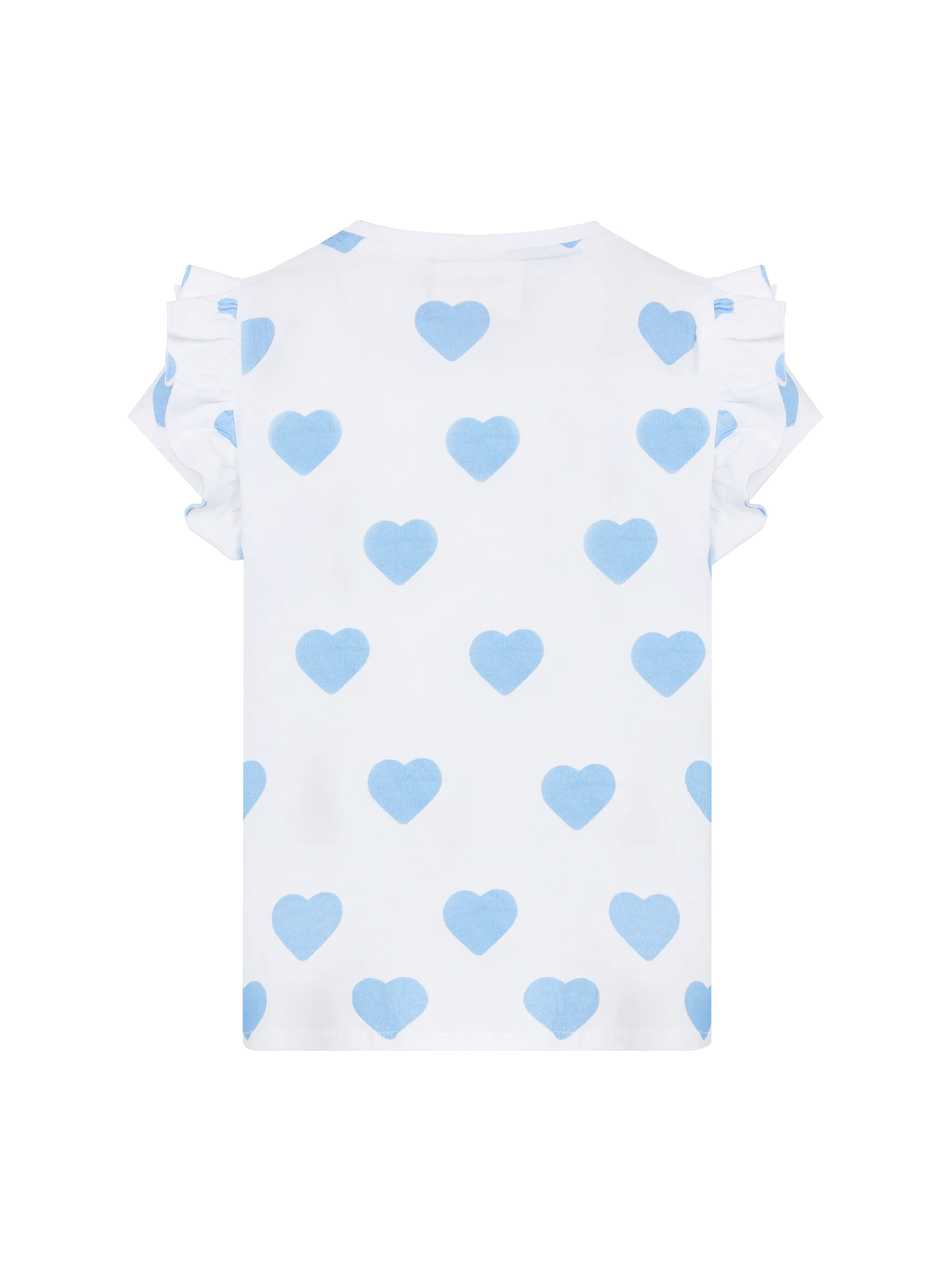 Cotton t-shirt Baby with flounce and Daddy's girl embroidery - Image 2