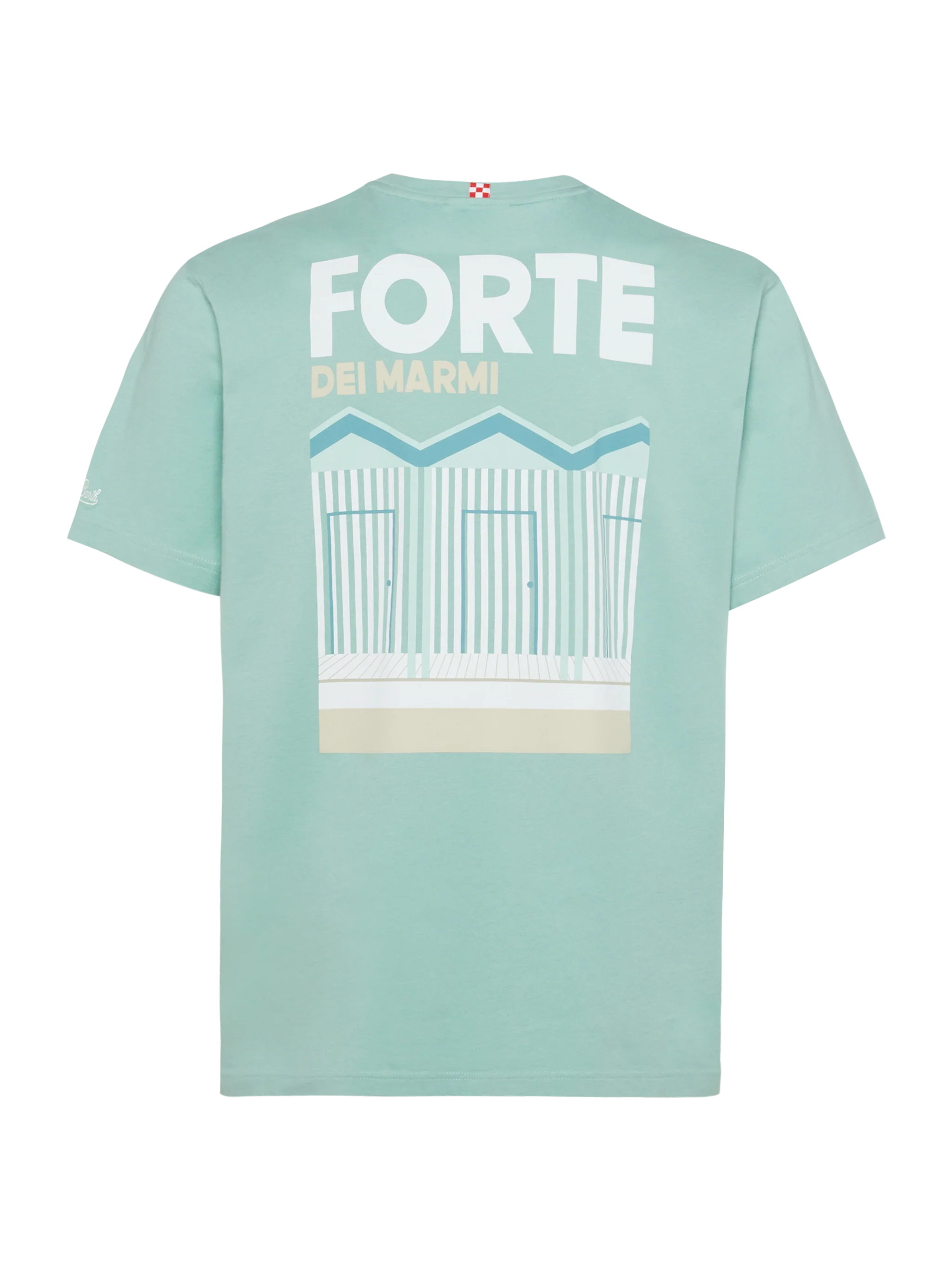 T-shirt with Forte postcard print