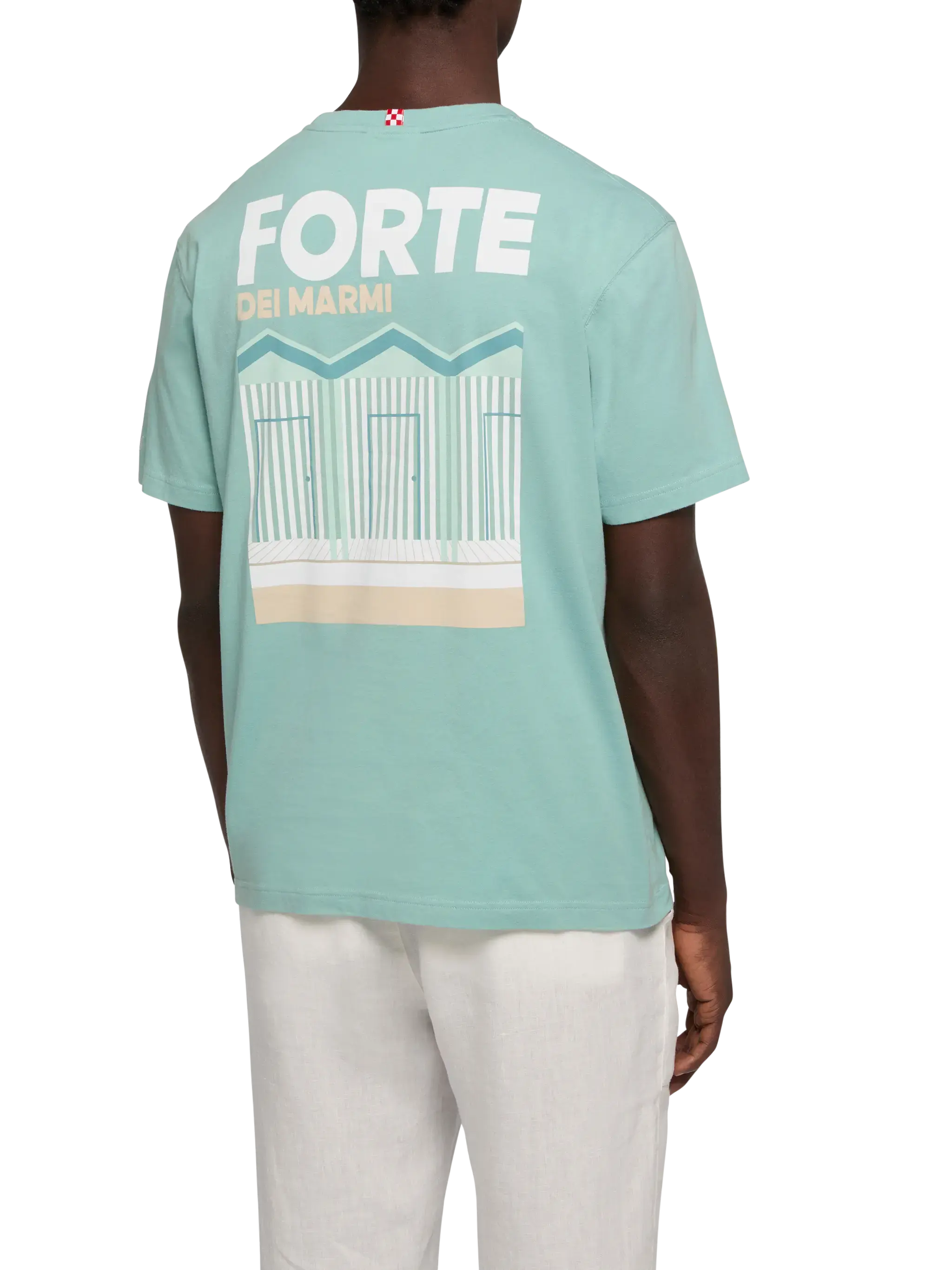T-shirt with Forte postcard print - Image 3