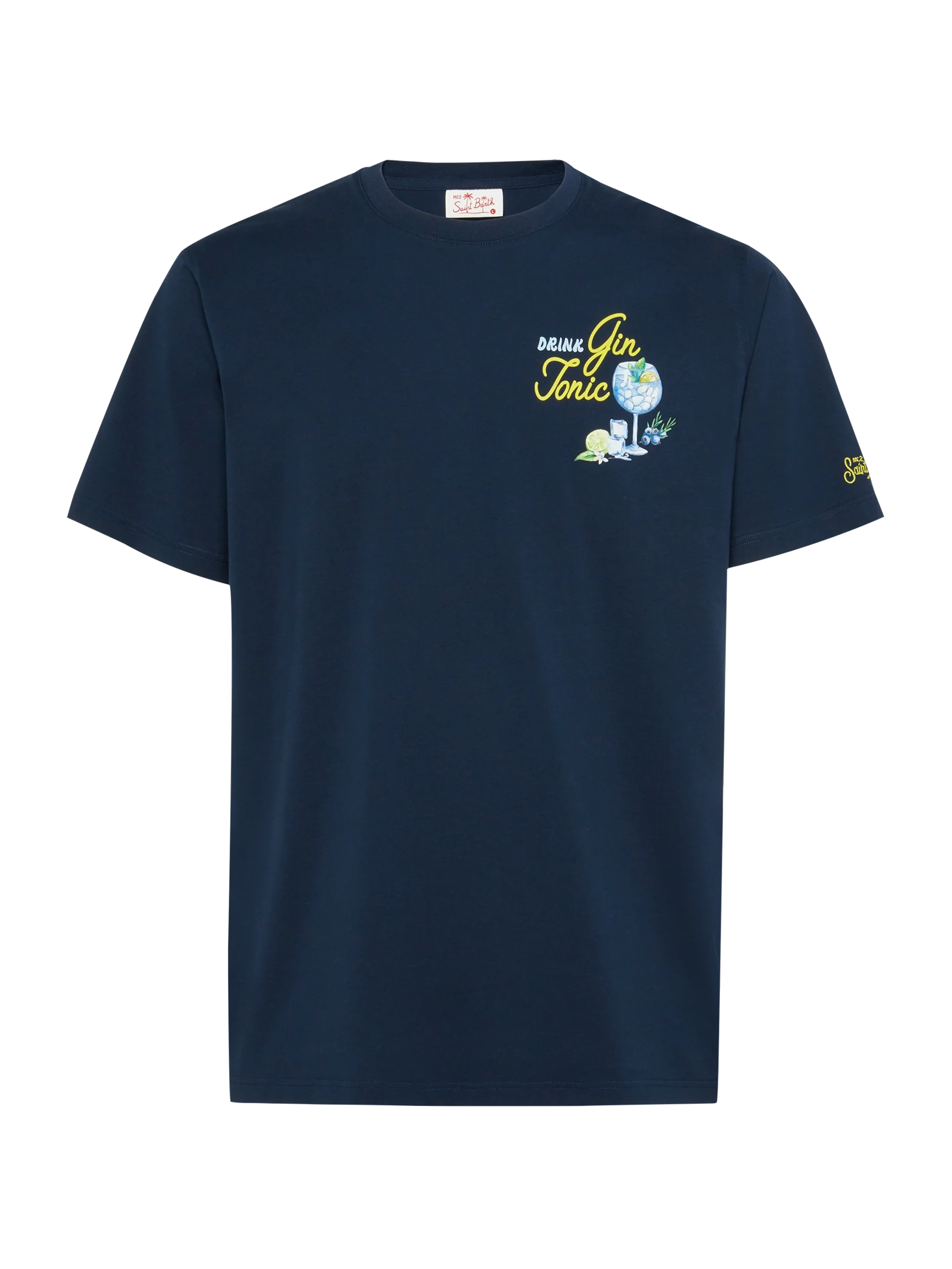 T-shirt with gin tonic print - Image 5