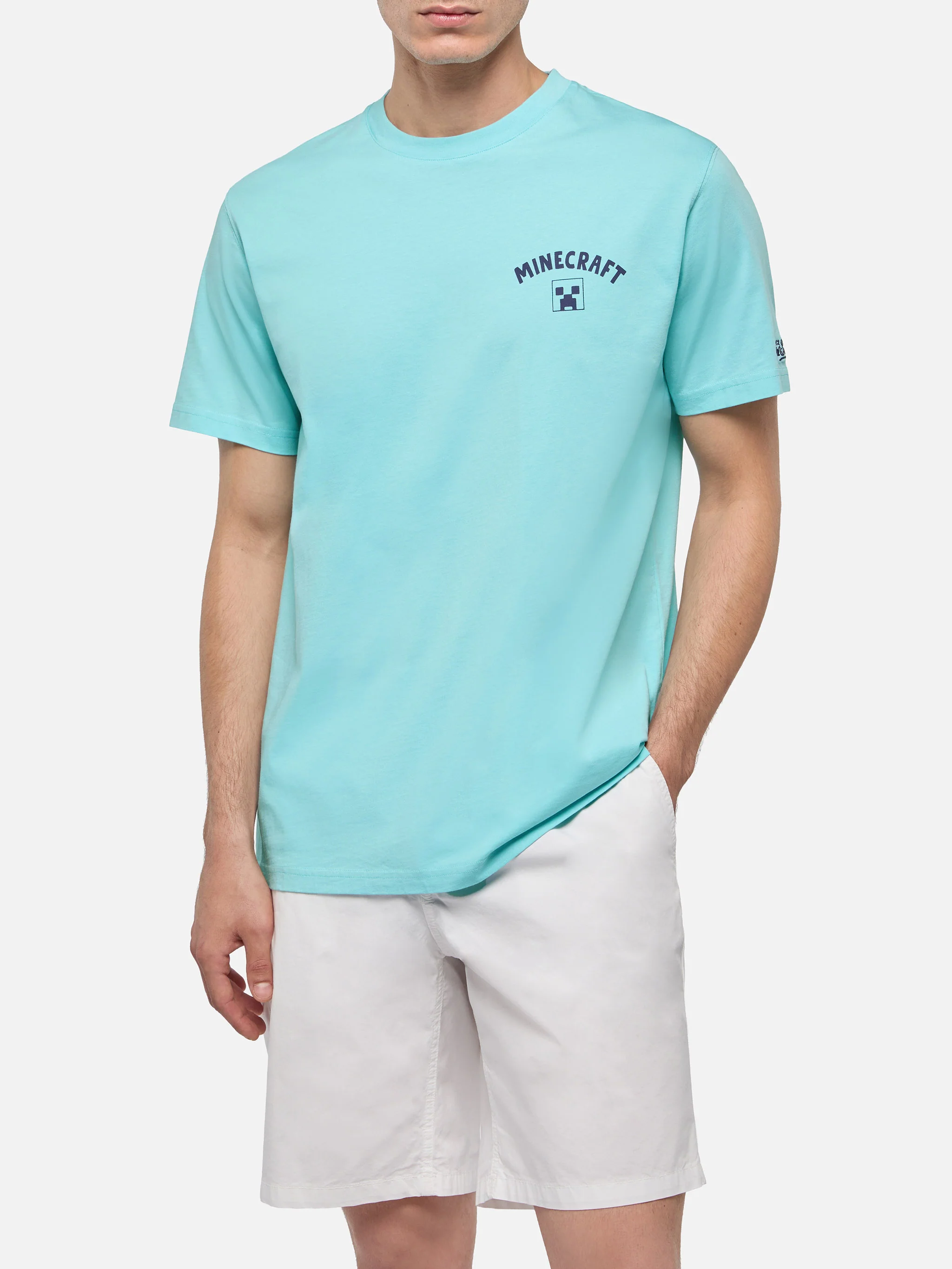 T-shirt with Minecraft in St. Barth print | Special Edition - Image 2
