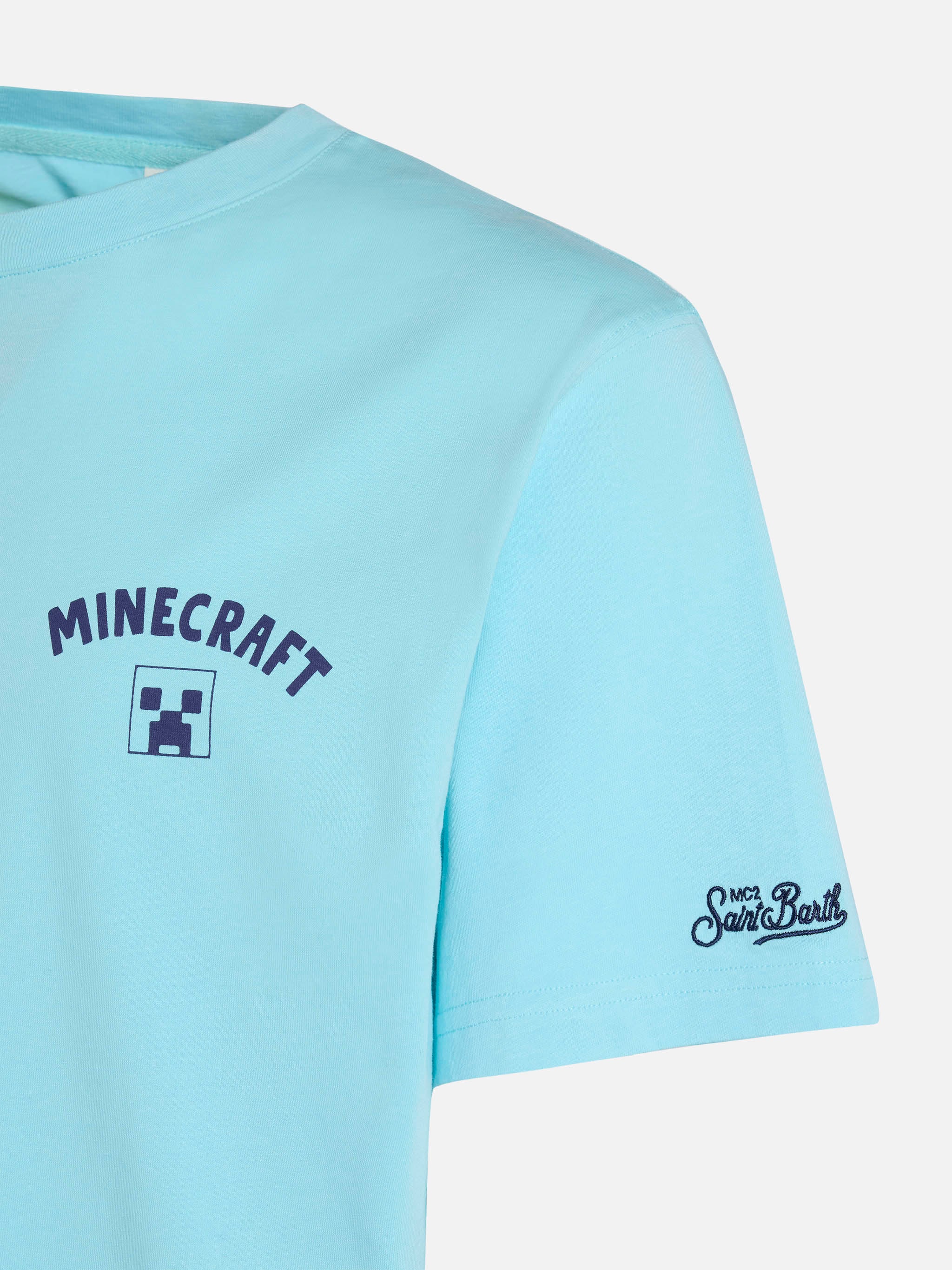 T-shirt with Minecraft in St. Barth print | Special Edition - Image 7