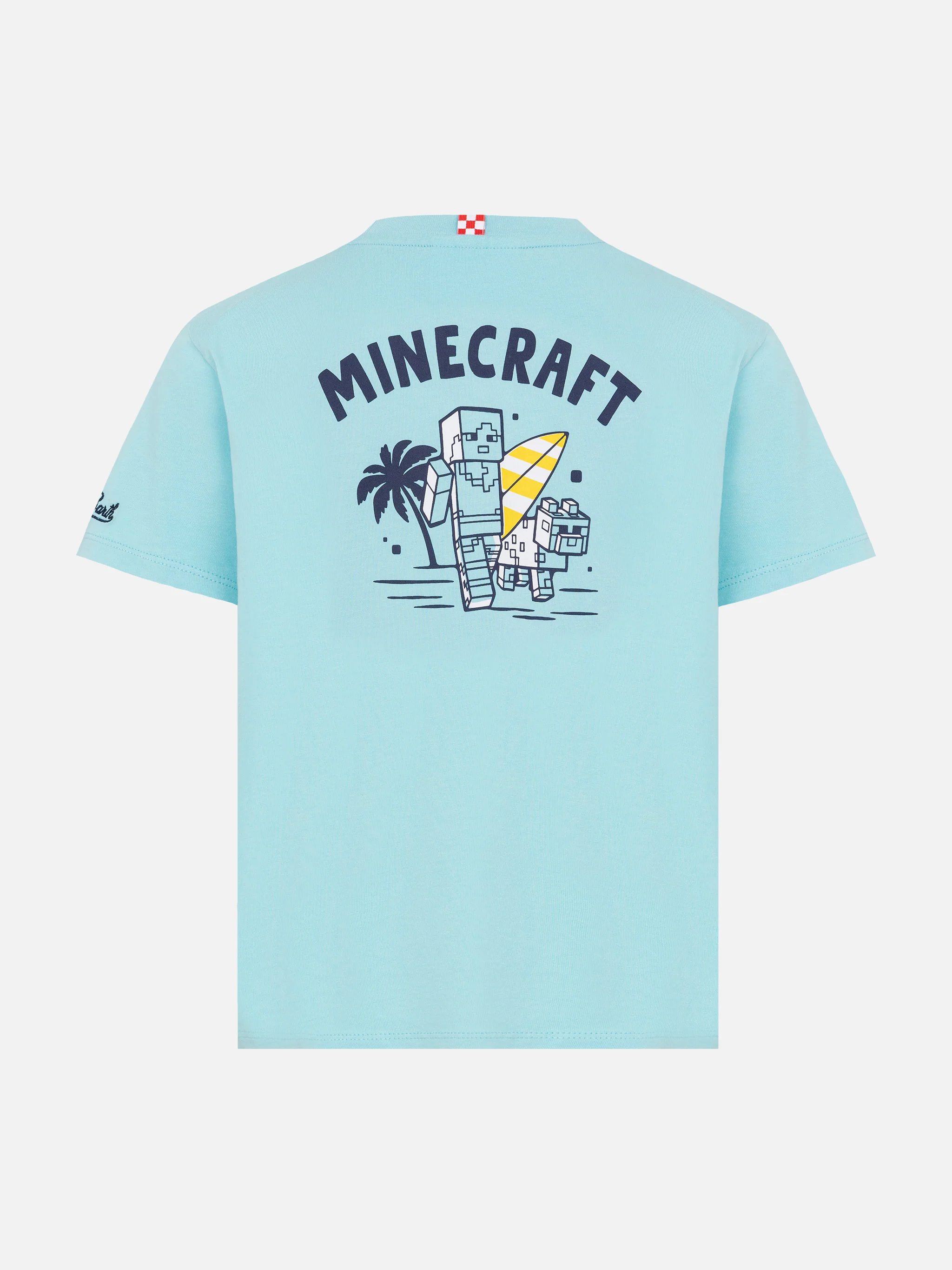 Cotton t-shirt with Minecraft in St. Barth print | MINECRAFT SPECIAL EDITION - Image 2