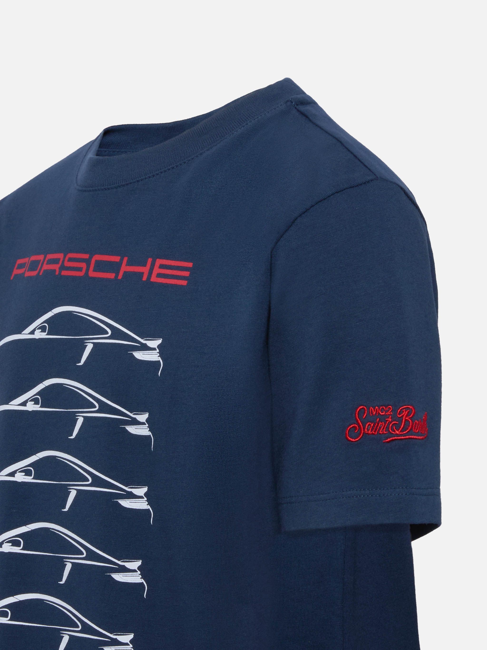 Cotton t-shirt with Porsche 911S Turbo  print | PORSCHE SPECIAL EDITION - Image 2