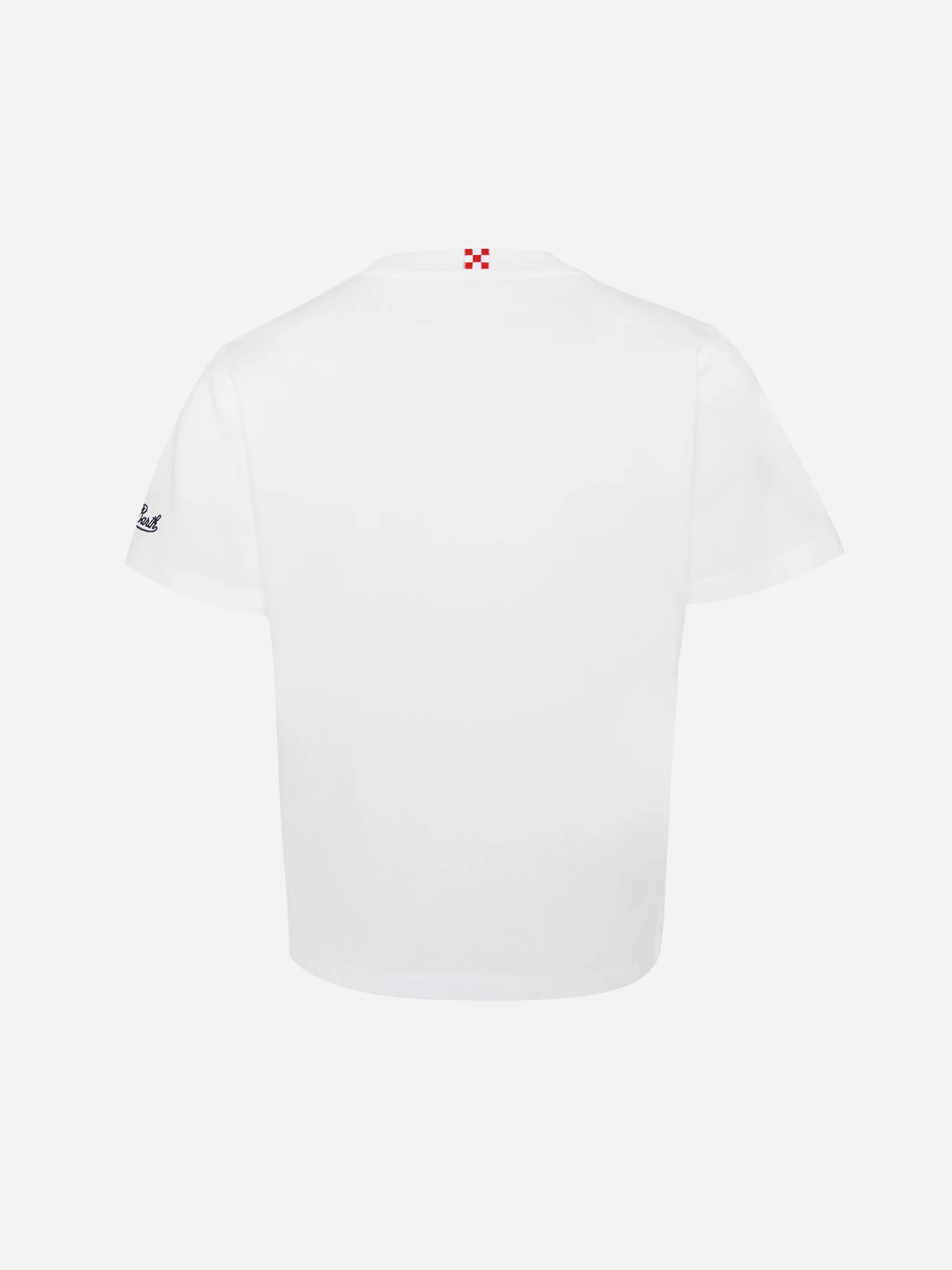 Cotton t-shirt with Smurf embroidery | THE SMURF SPECIAL EDITION - Image 3