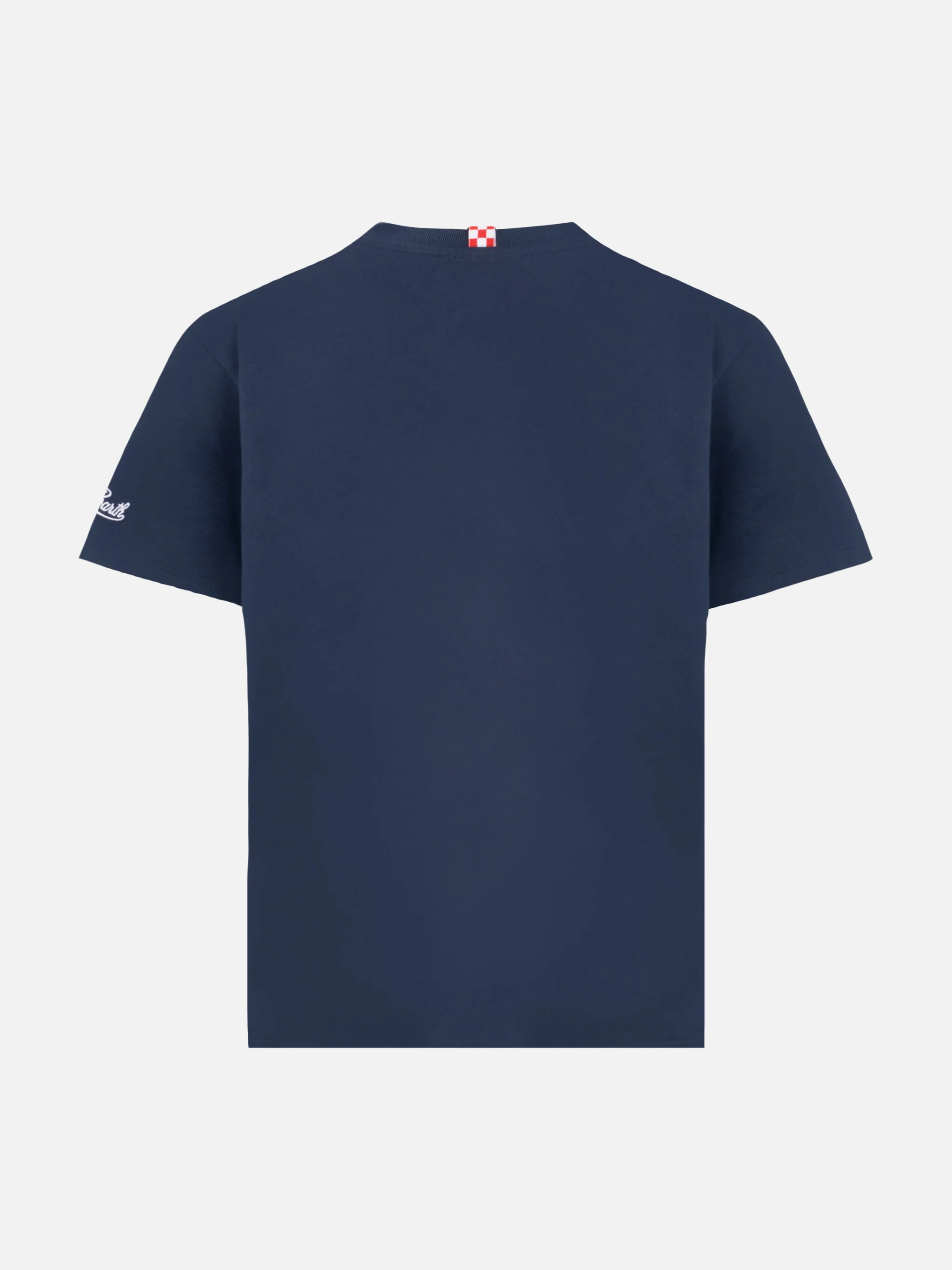 Cotton t-shirt with St. Barth Bad Boy print - Image 2