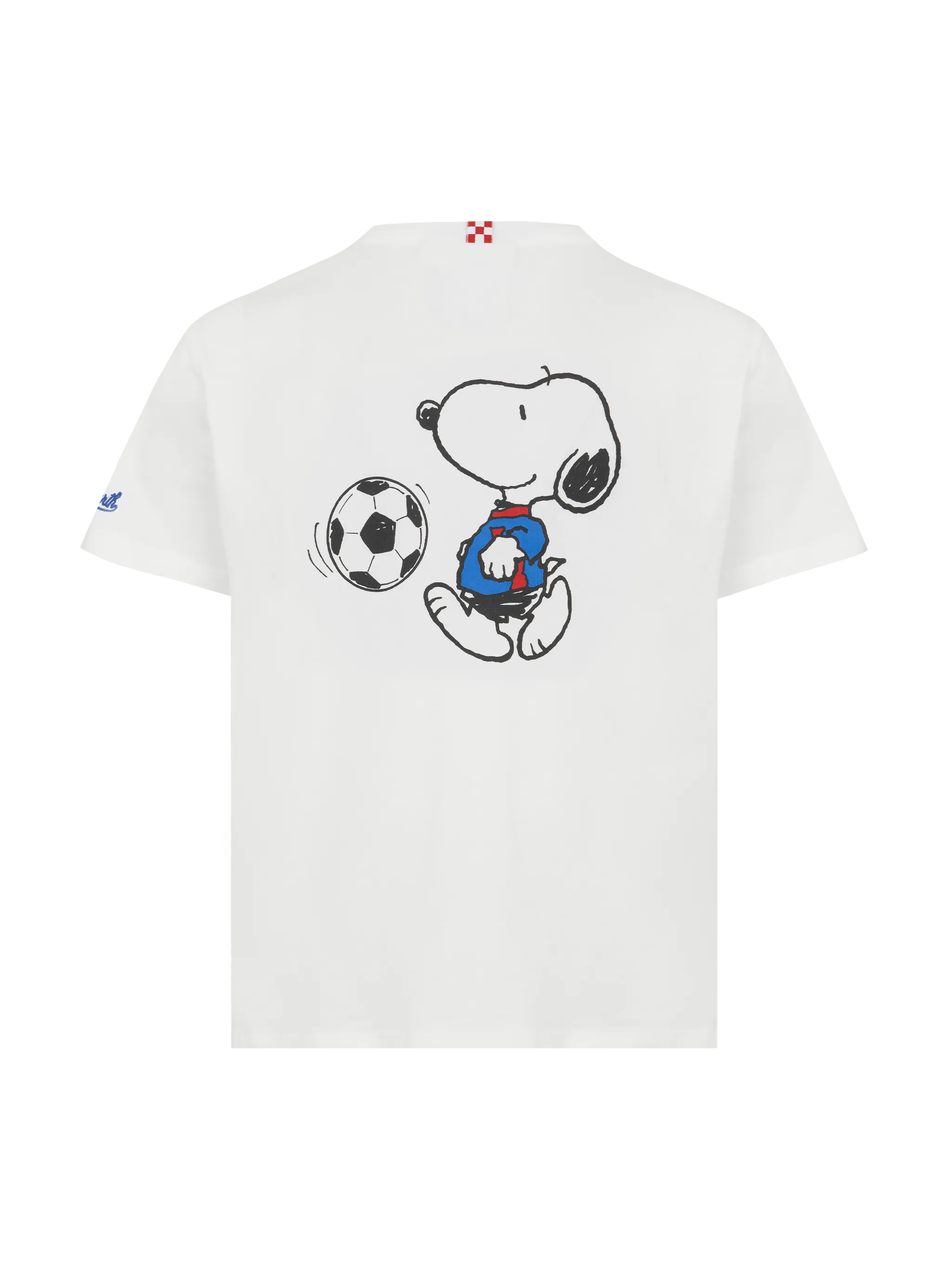 Cotton t-shirt with St. Barth bomber embroidery and Snoopy print | SNOOPY PEANUTS® SPECIAL EDITION - Image 2