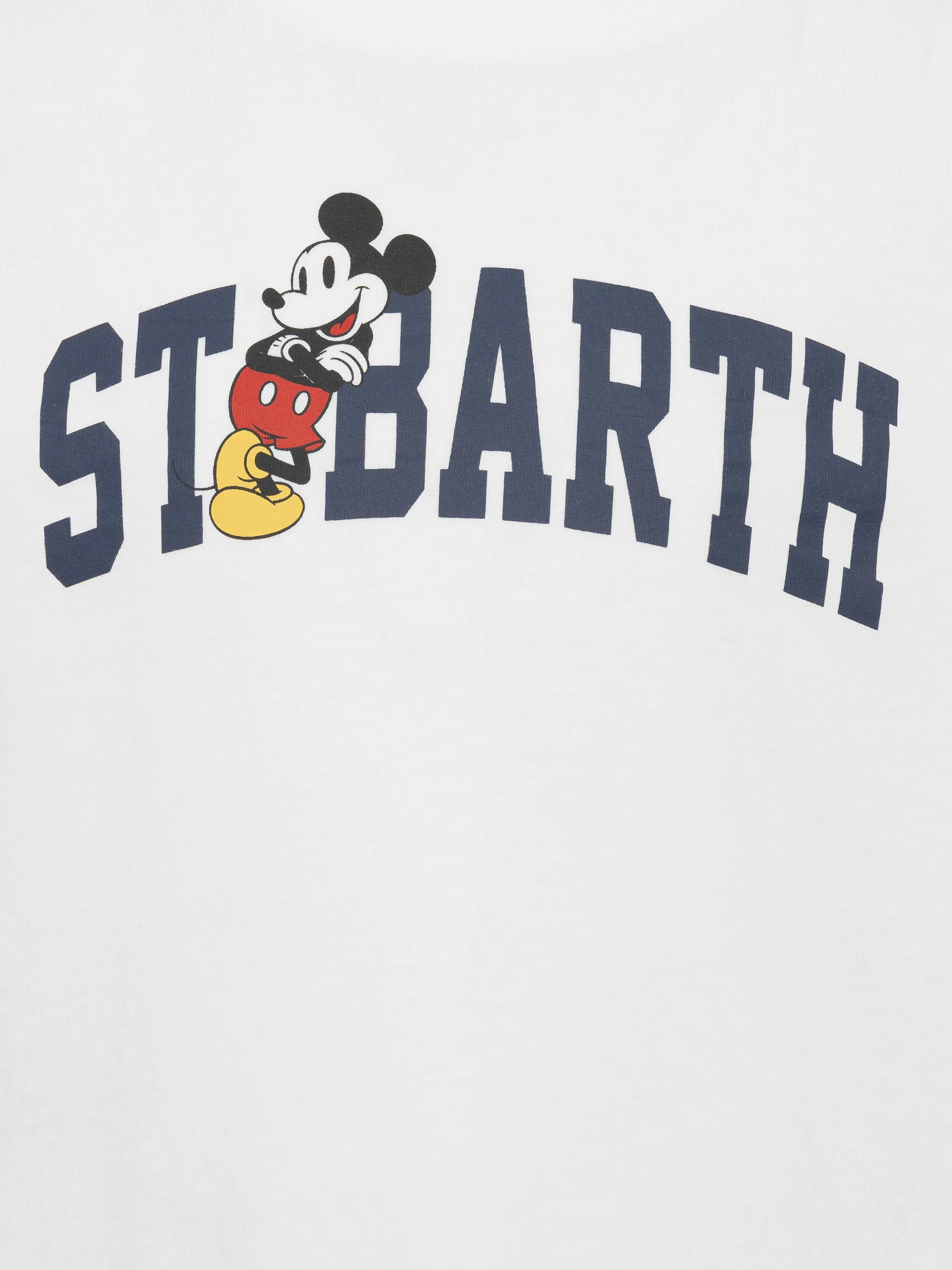 Cotton t-shirt with St. Barth Mickey Mouse print | DISNEY® SPECIAL EDITION - Image 3