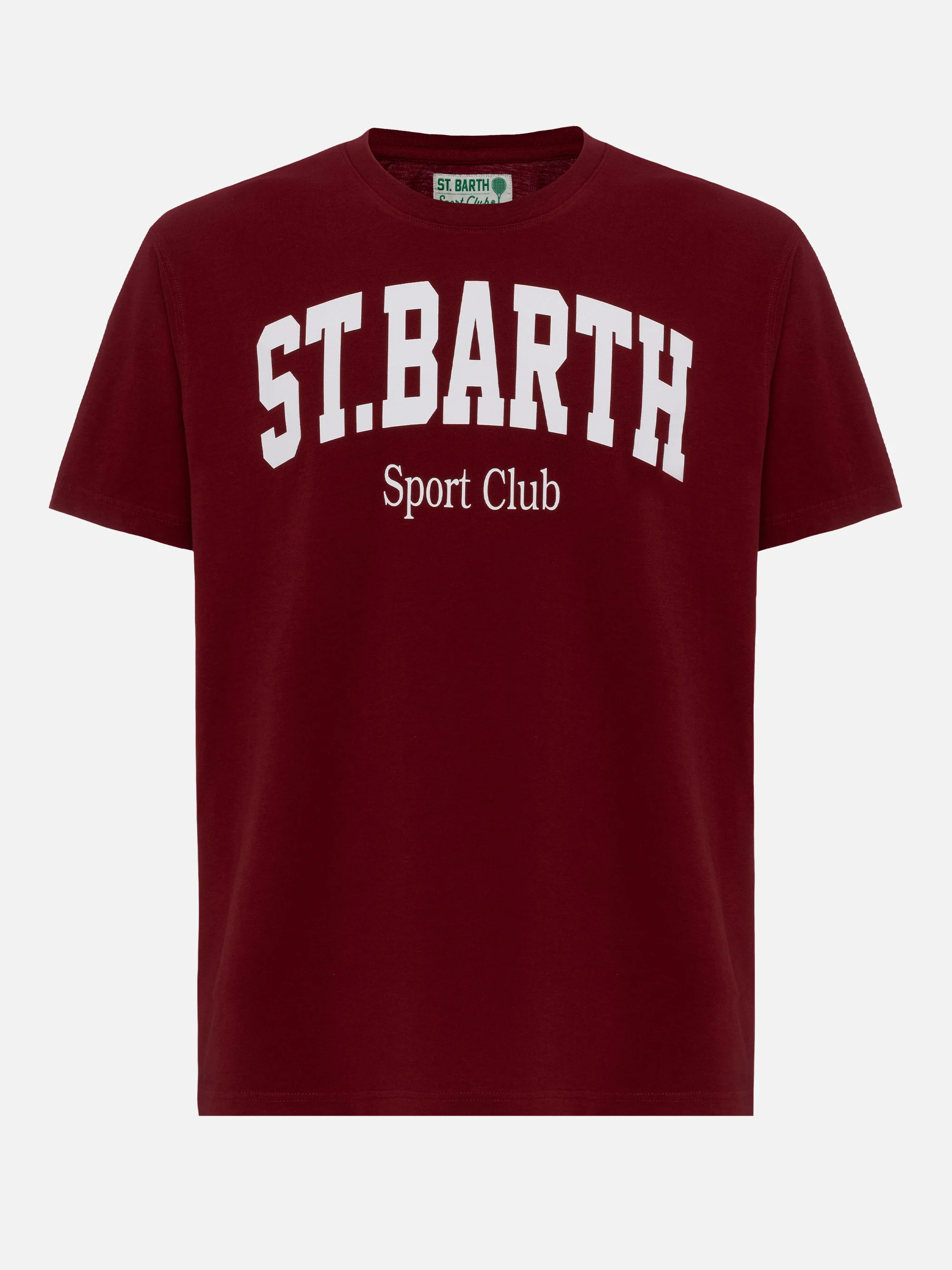 T-shirt with St. Barth Sport Club print