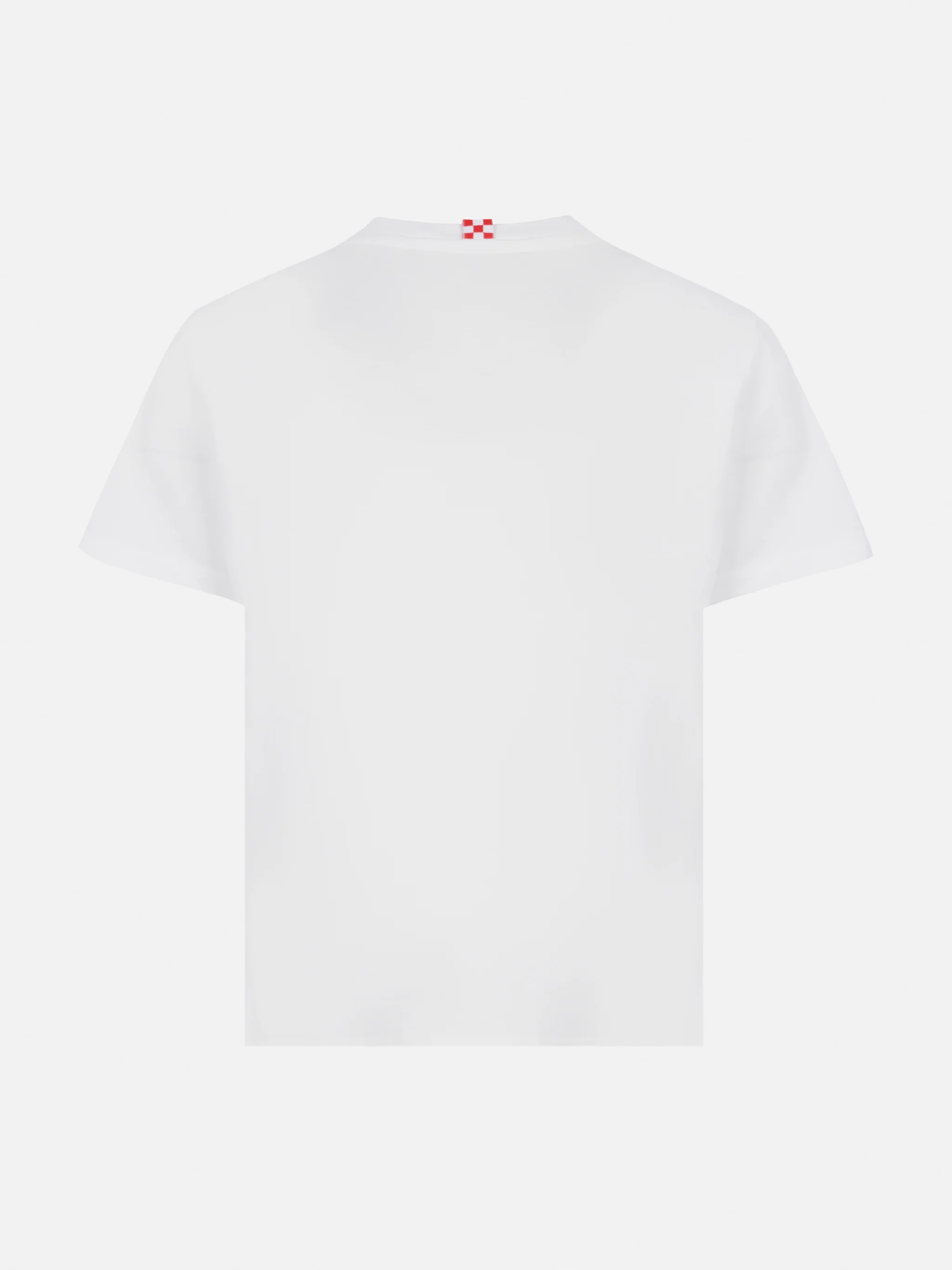 Cotton t-shirt with St. Barth sport club print - Image 3