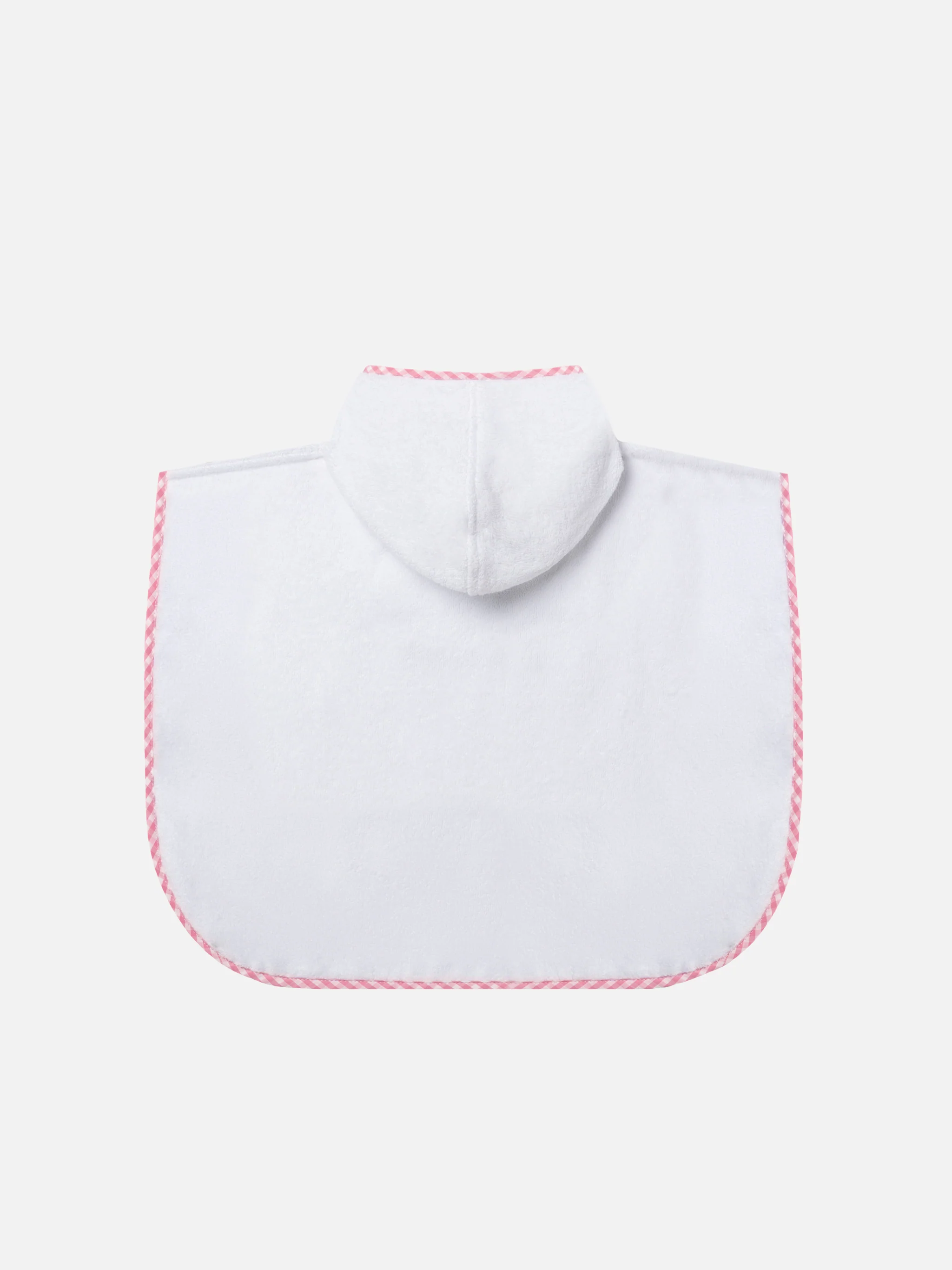 Cotton terry bathrobe with Un bagnetto e torno embroidery - Image 3