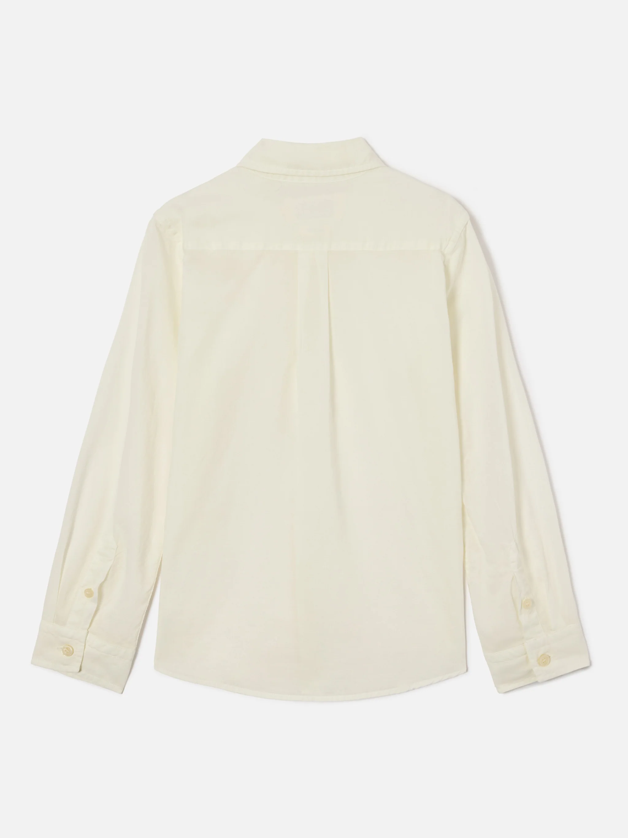 Cream Chemise Jr shirt in cotton voile - Image 3