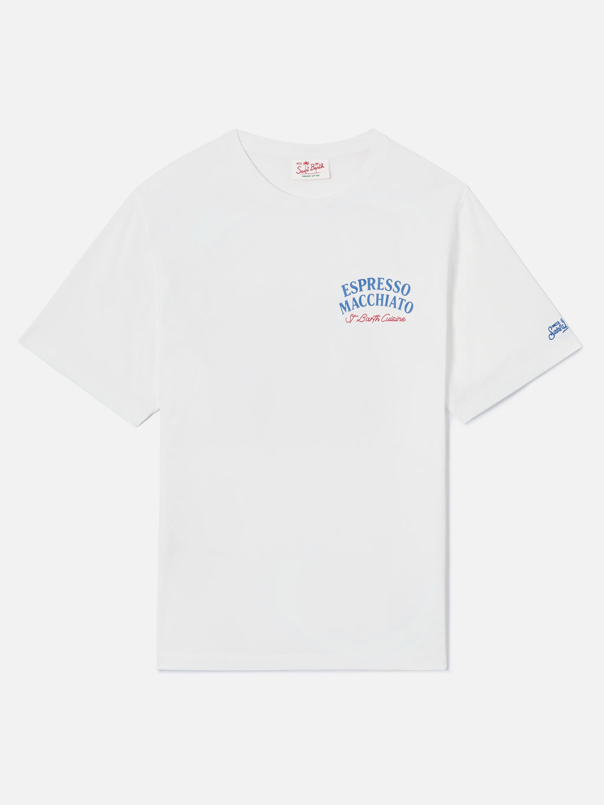 Cream Portland t-shirt with Espresso Macchiato print - Image 5