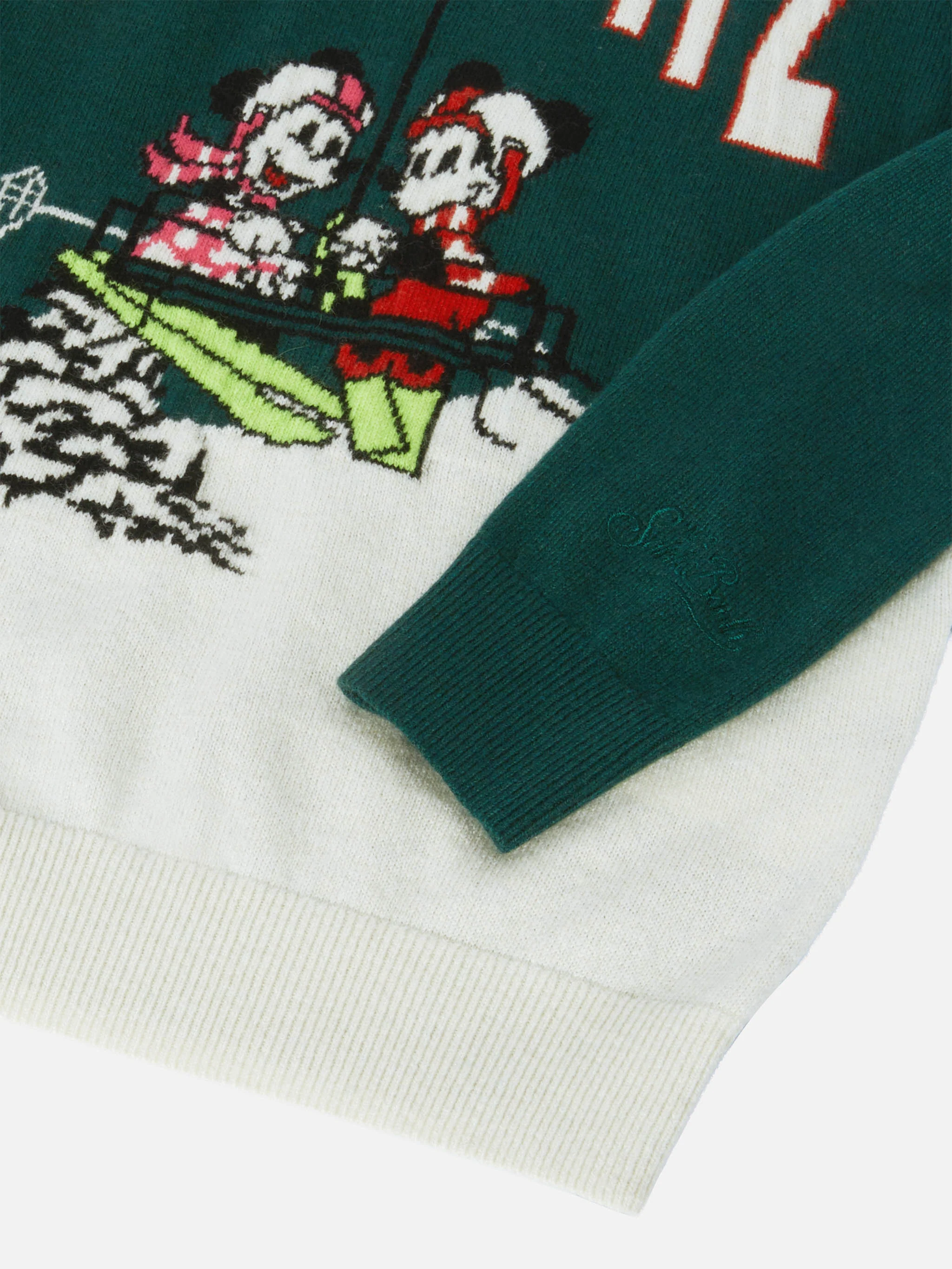 Crewneck Douglas with Mickey and Minnie jacquard | DISNEY SPECIAL EDITION - Image 3