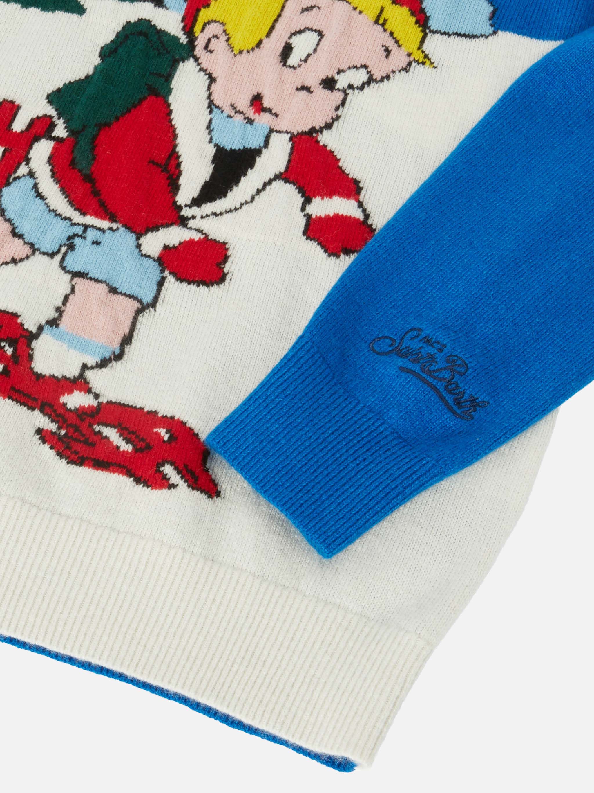 Crewneck  Douglas with Richie Rich jacquard | RICHIE RICH SPECIAL EDITION - Image 4