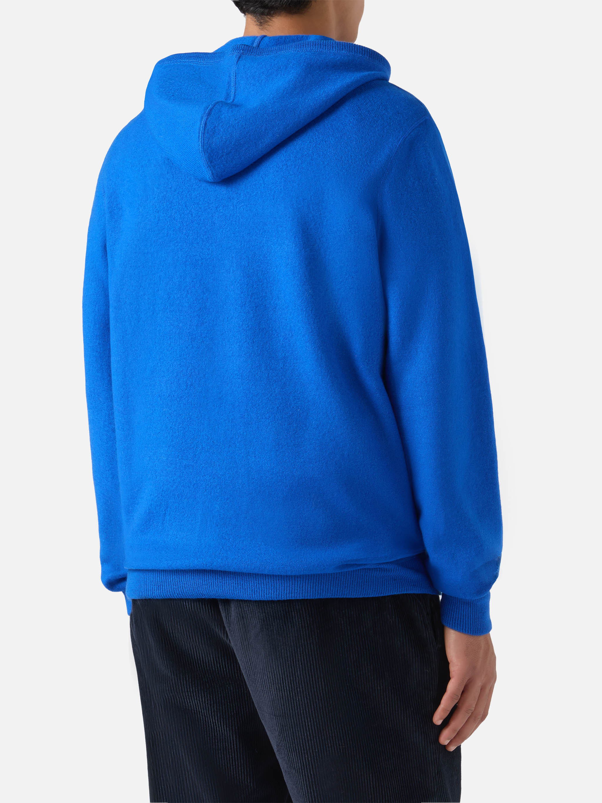 Crewneck hooded sweater Jake with Week-end Off embroidery - Image 3