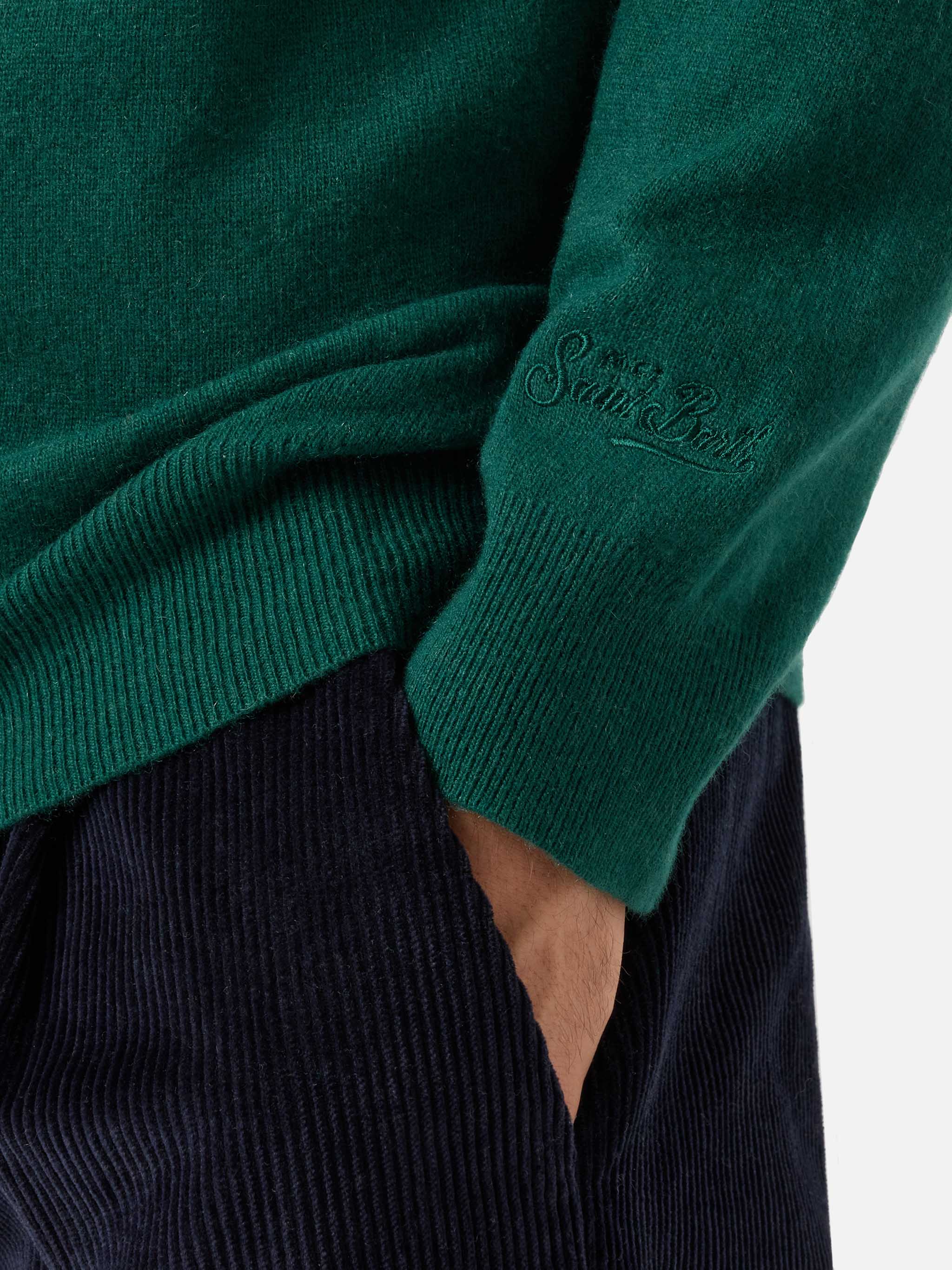 Crewneck Heron Light with 15/0 battuta regolare! embroidery | VACANZE DI NATALE SPECIAL EDITION - Image 3