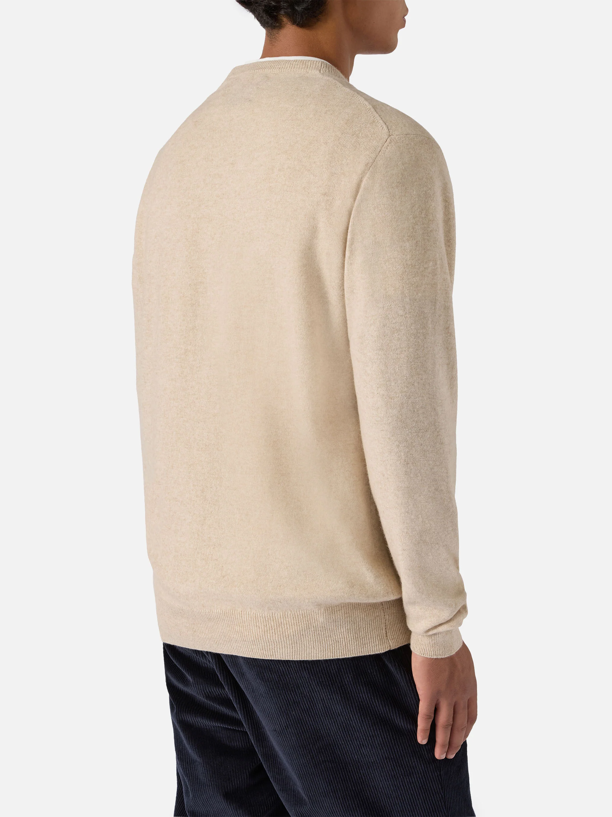 Crewneck sweater Heron Light with 19 gradi. Praticamente Marocco in primavera! embroidery | YUPPIES SPECIAL EDITION - Image 4