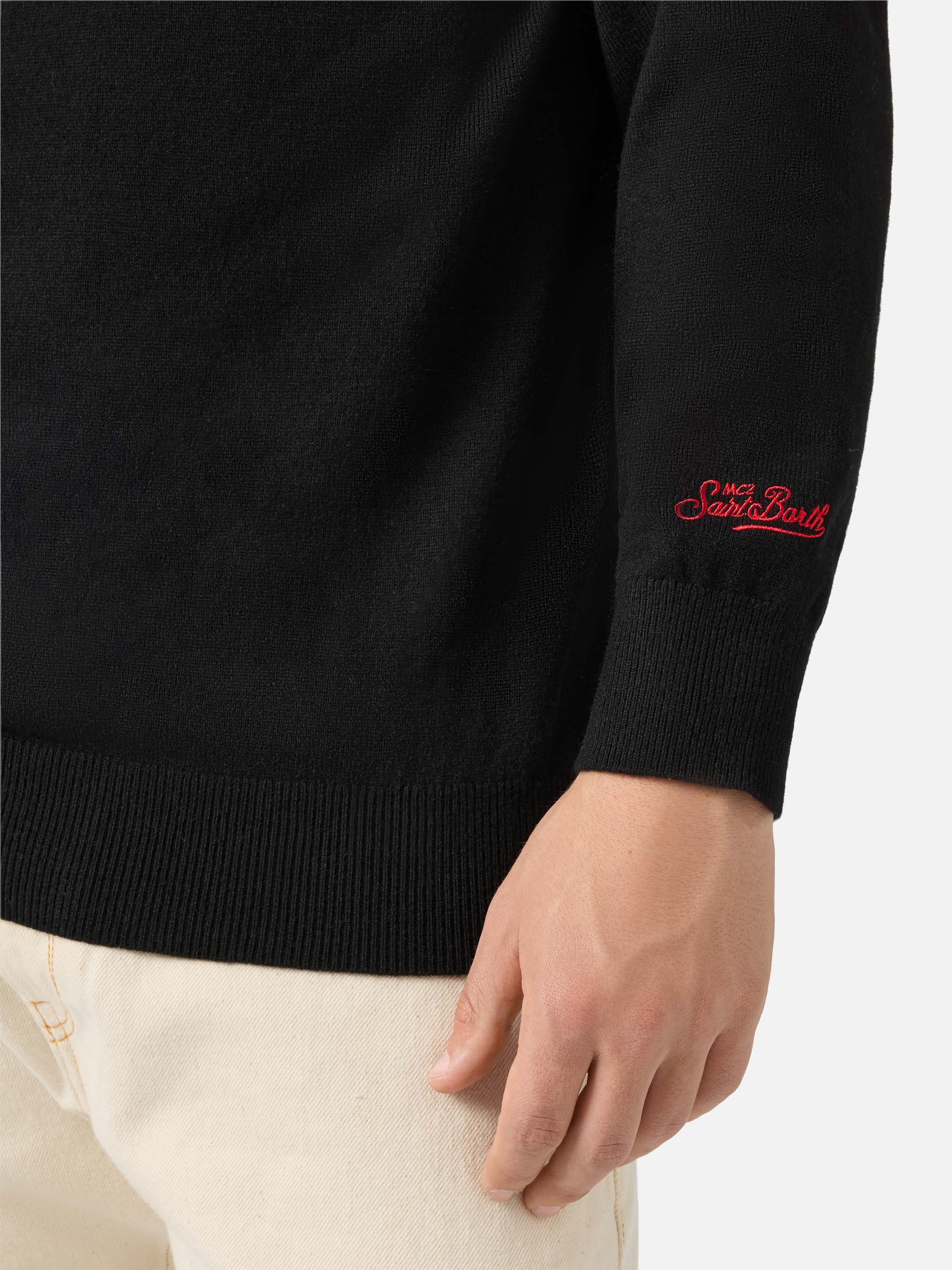 Crewneck Heron Light with A Capodanno siamo dai Fürstenberg! embroidery | VACANZE DI NATALE SPECIAL EDITION - Image 3
