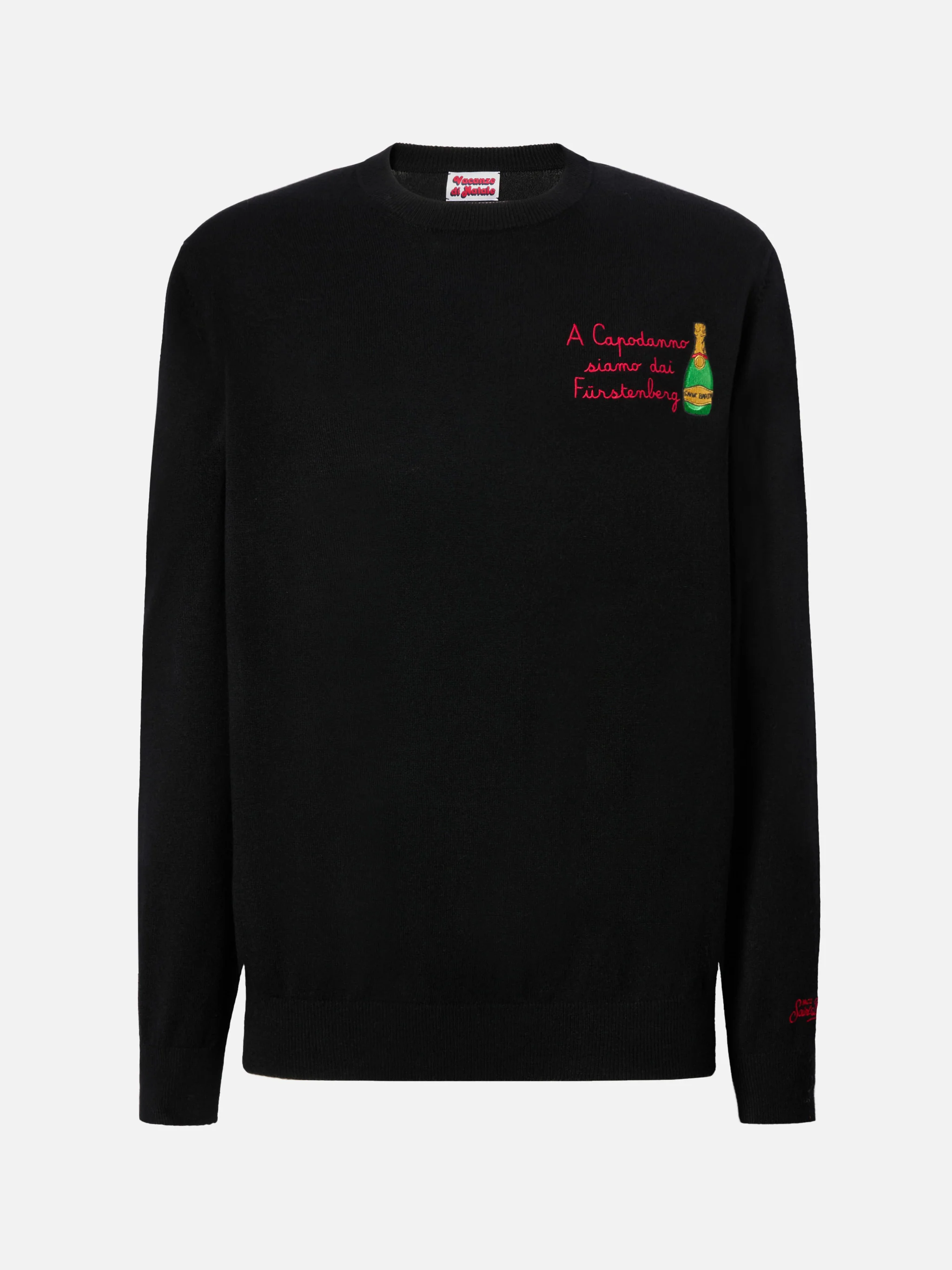 Crewneck Heron Light with A Capodanno siamo dai Fürstenberg! embroidery | VACANZE DI NATALE SPECIAL EDITION - Image 5