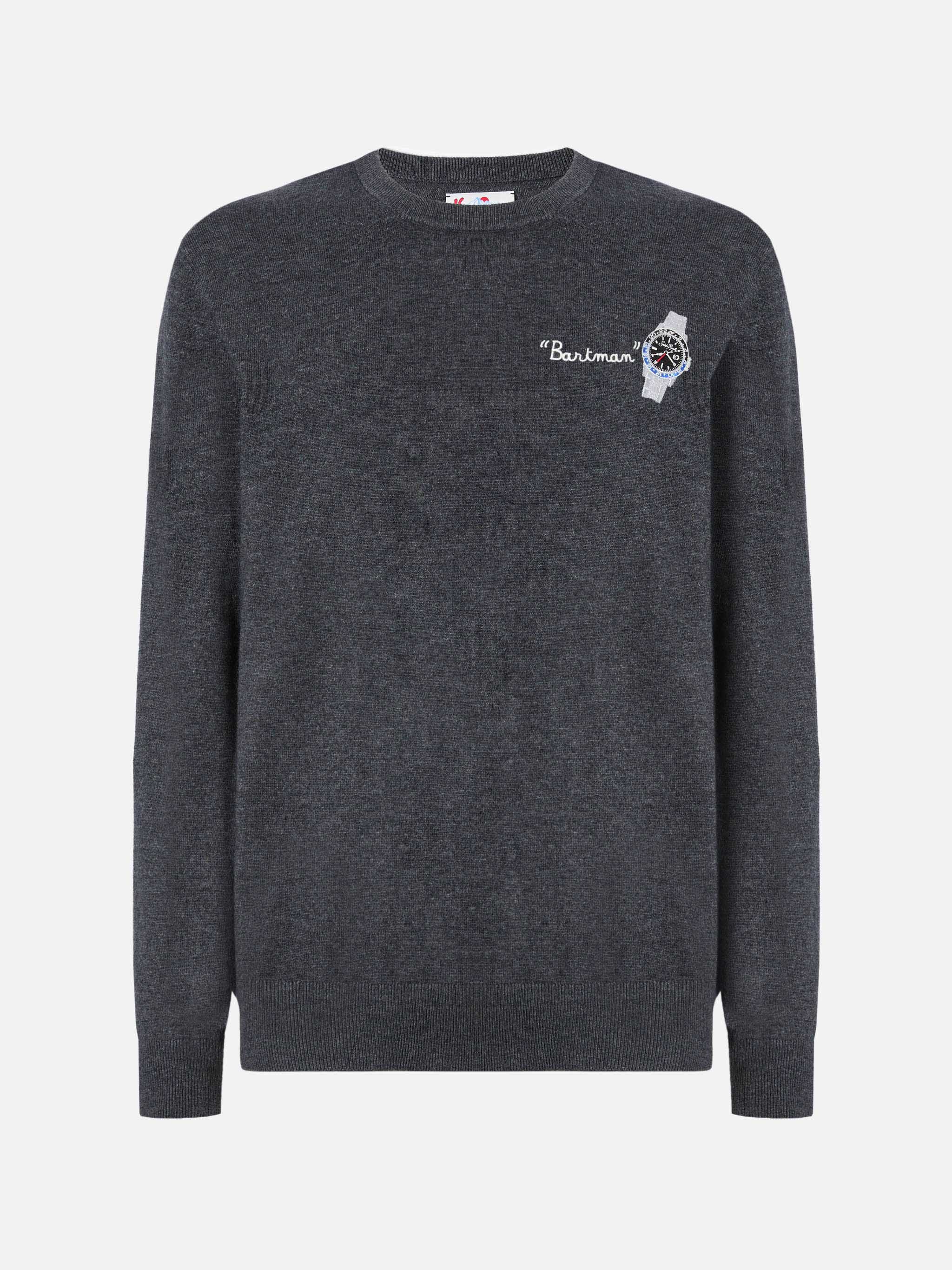 Heron Light sweater with Bartman embroidery - Image 5