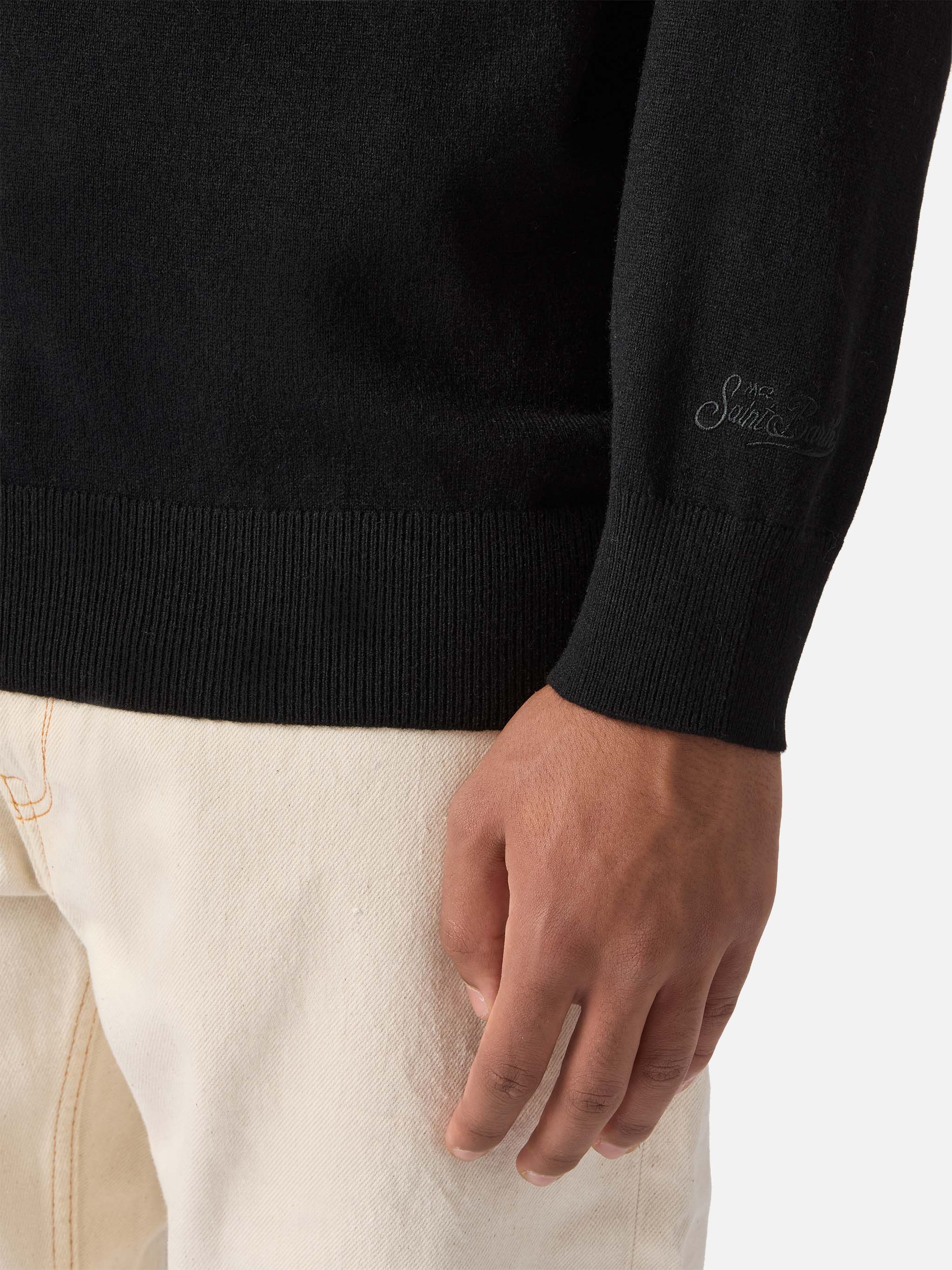 Crewneck sweater Heron Light with Golden Power embroidery - Image 3