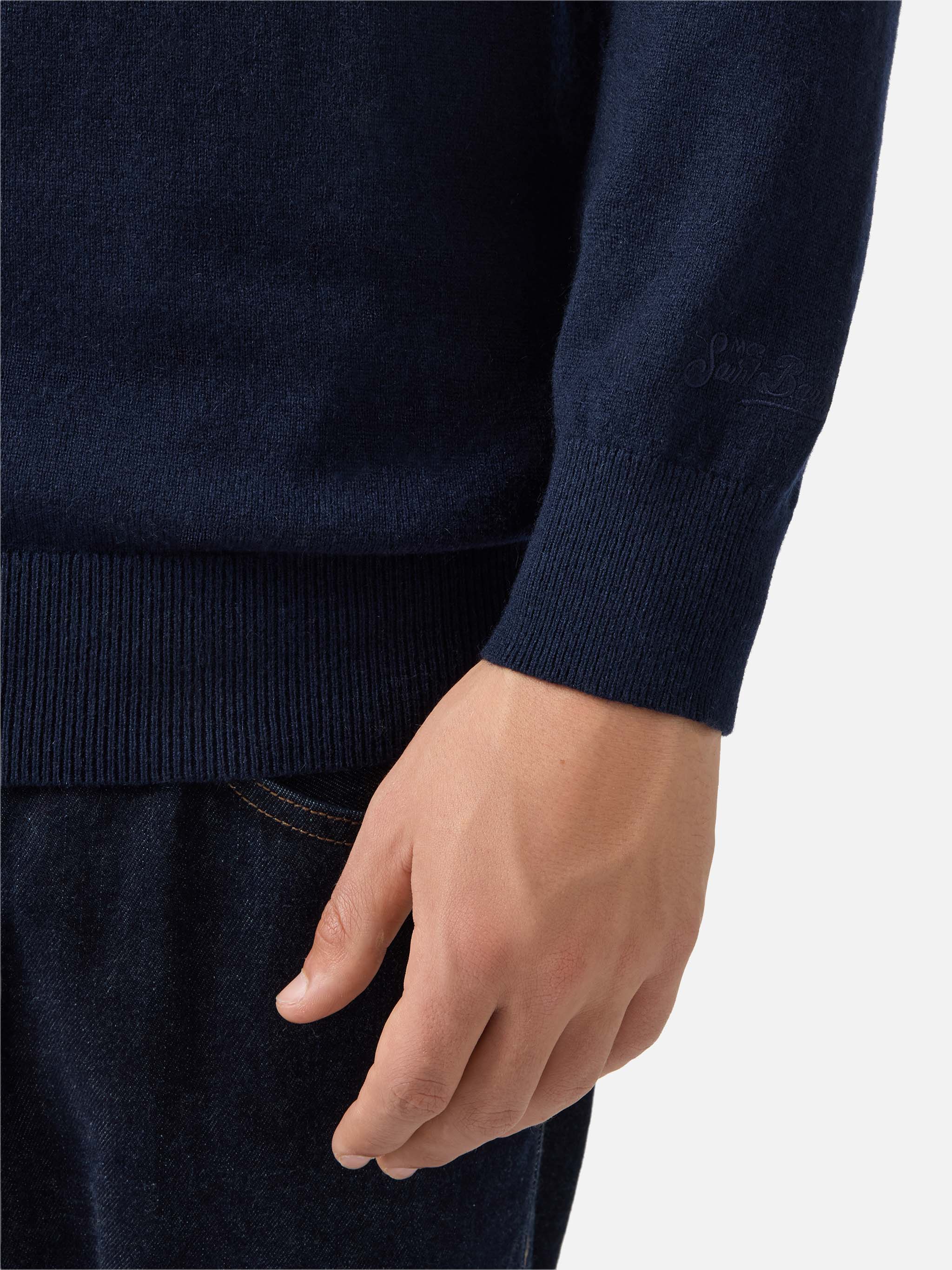Crewneck sweater Heron Light with Grand Slam embroidery - Image 3