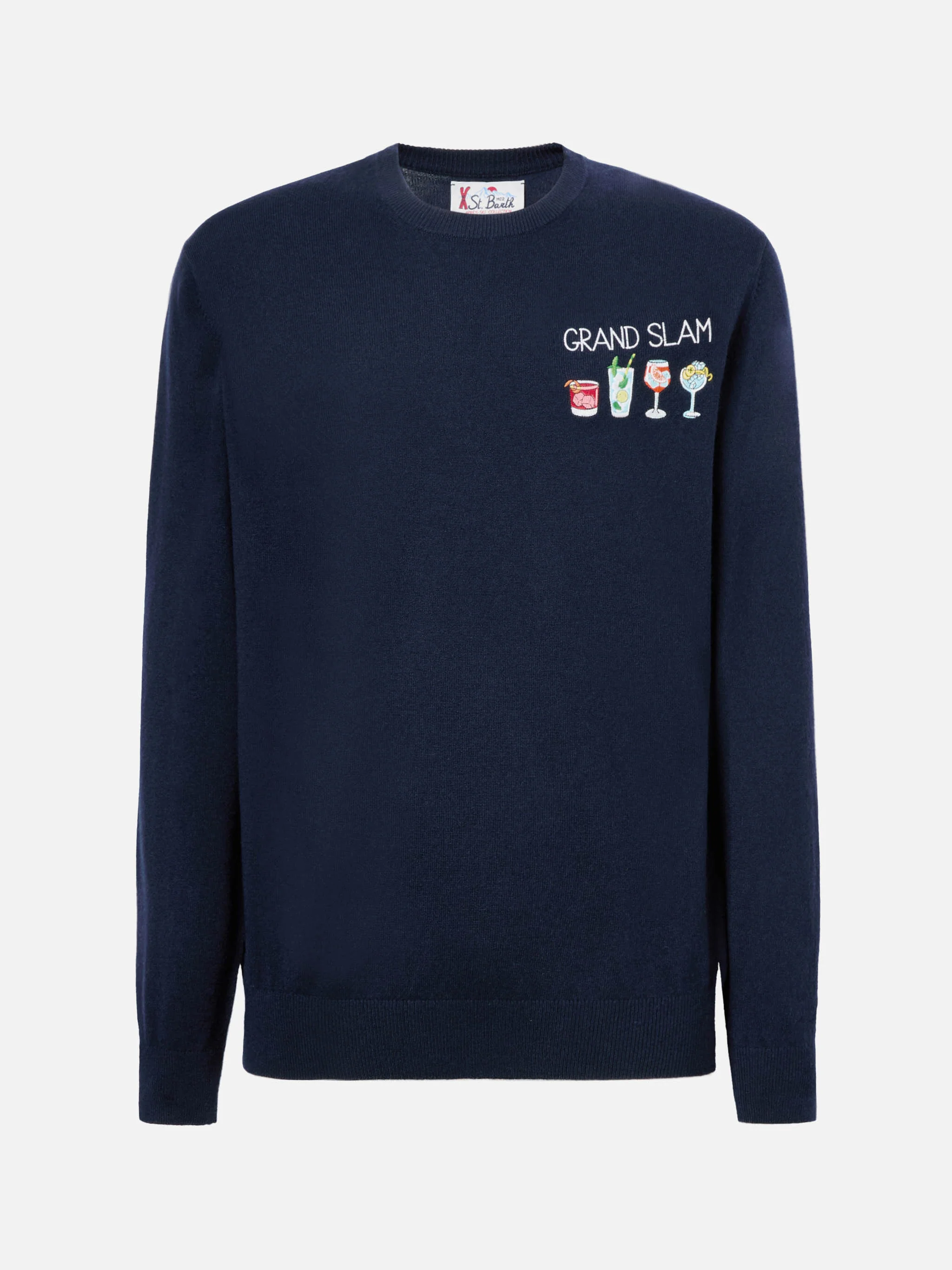 Crewneck sweater Heron Light with Grand Slam embroidery - Image 5