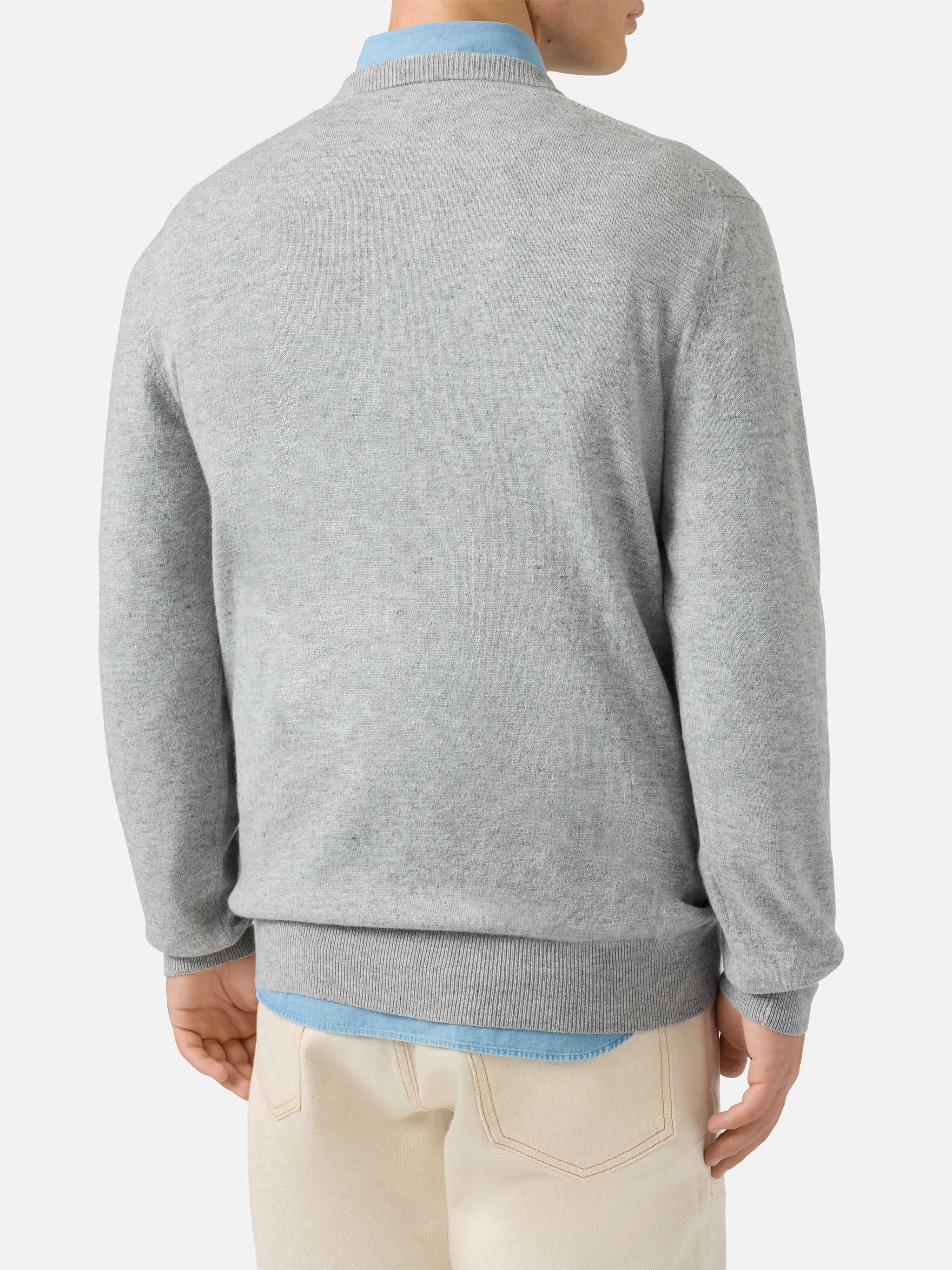 Crewneck sweater Heron Light with Life is too short for sport embroidery - Image 4