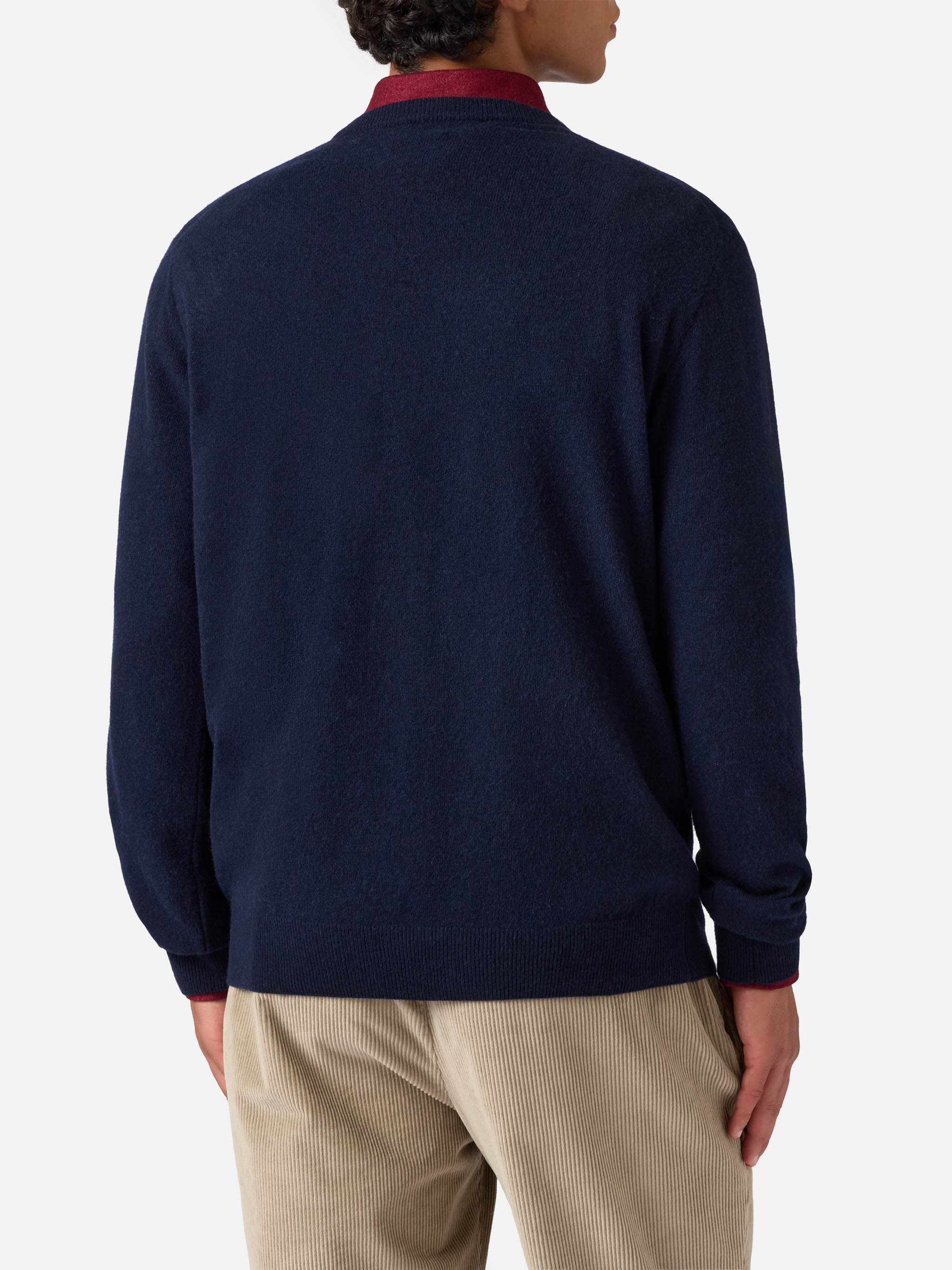 Crewneck sweater Heron Light with Moglie in vacanza inizia la danza embroidery | YUPPIES SPECIAL EDITION - Image 3