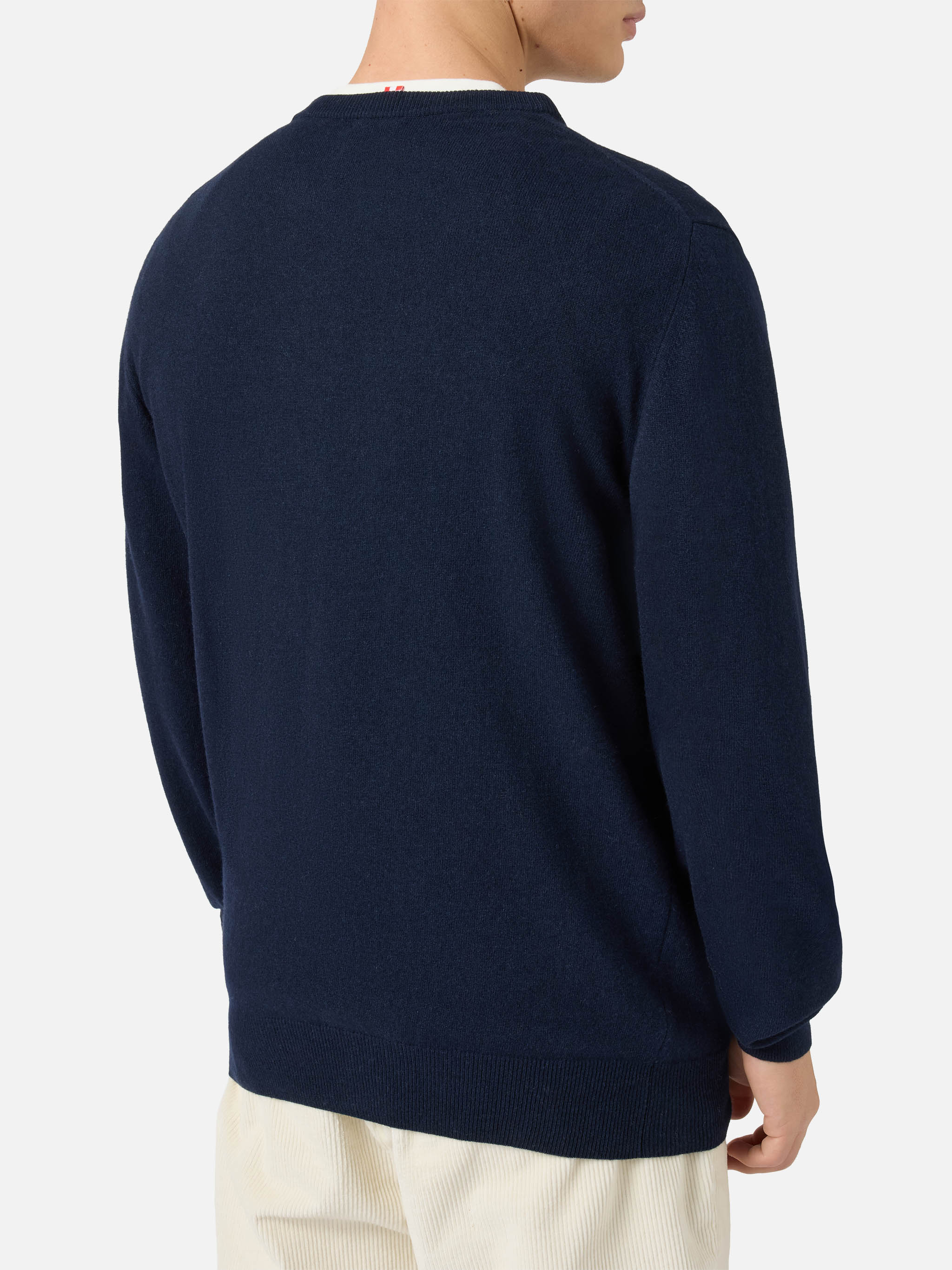 Crewneck Heron Light with Non sono bello, piaccio! embroidery | VACANZE DI NATALE SPECIAL EDITION - Image 4