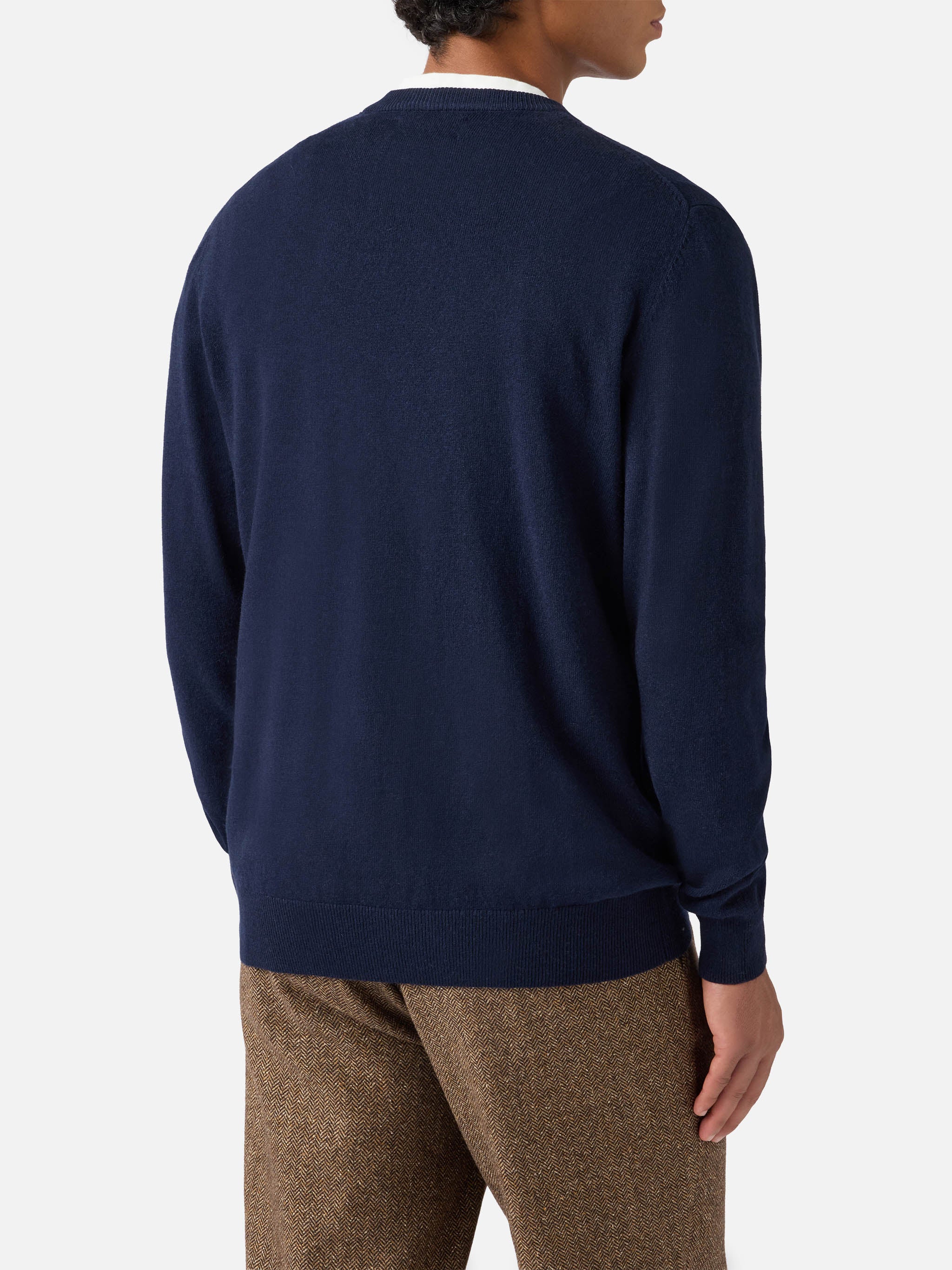 Crewneck sweater Heron Light with Snoopy padel club embroidery | PEANUTS SPECIAL EDITION - Image 3