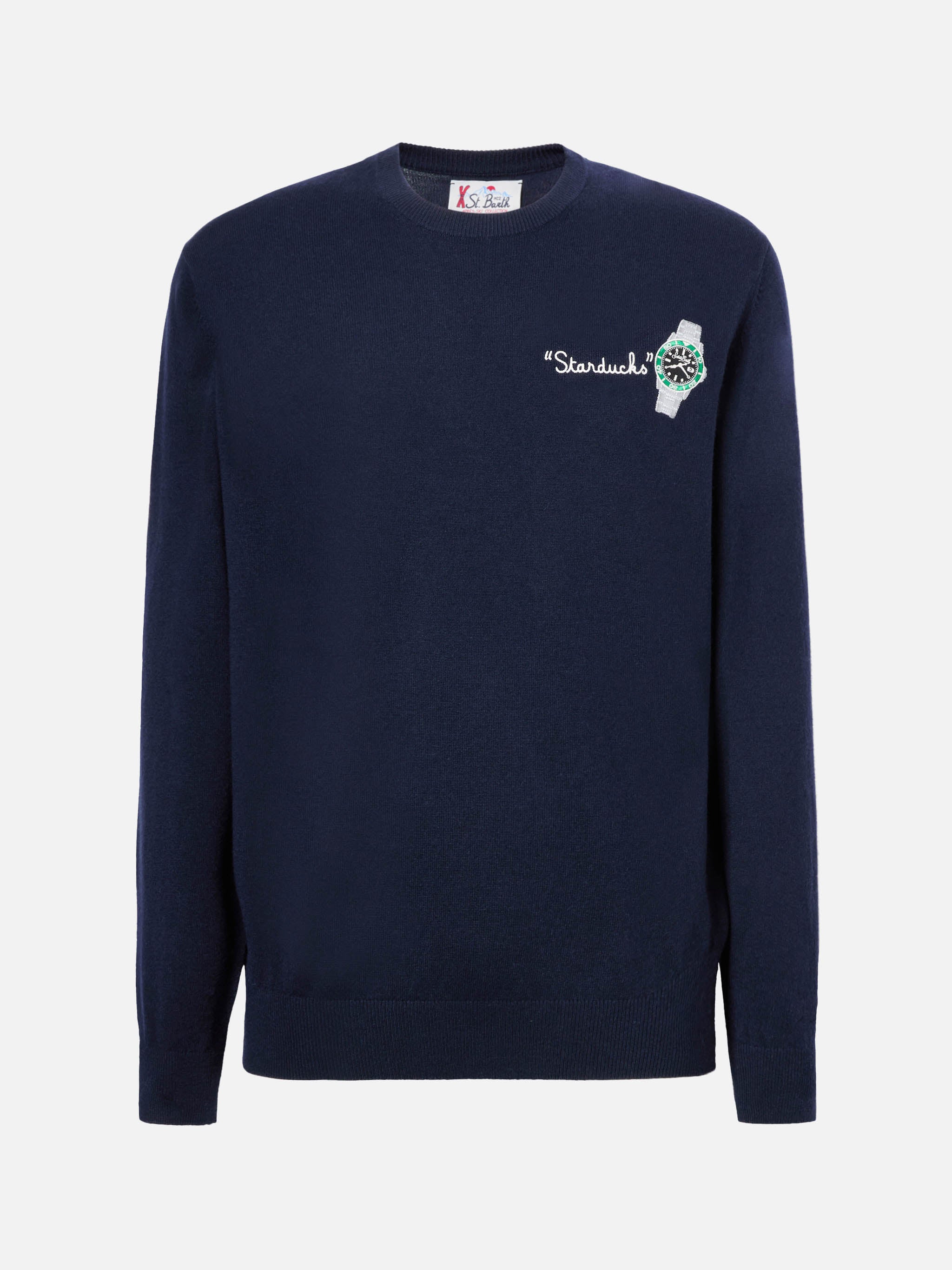 Crewneck sweater Heron Light with Starducks embroidery - Image 5