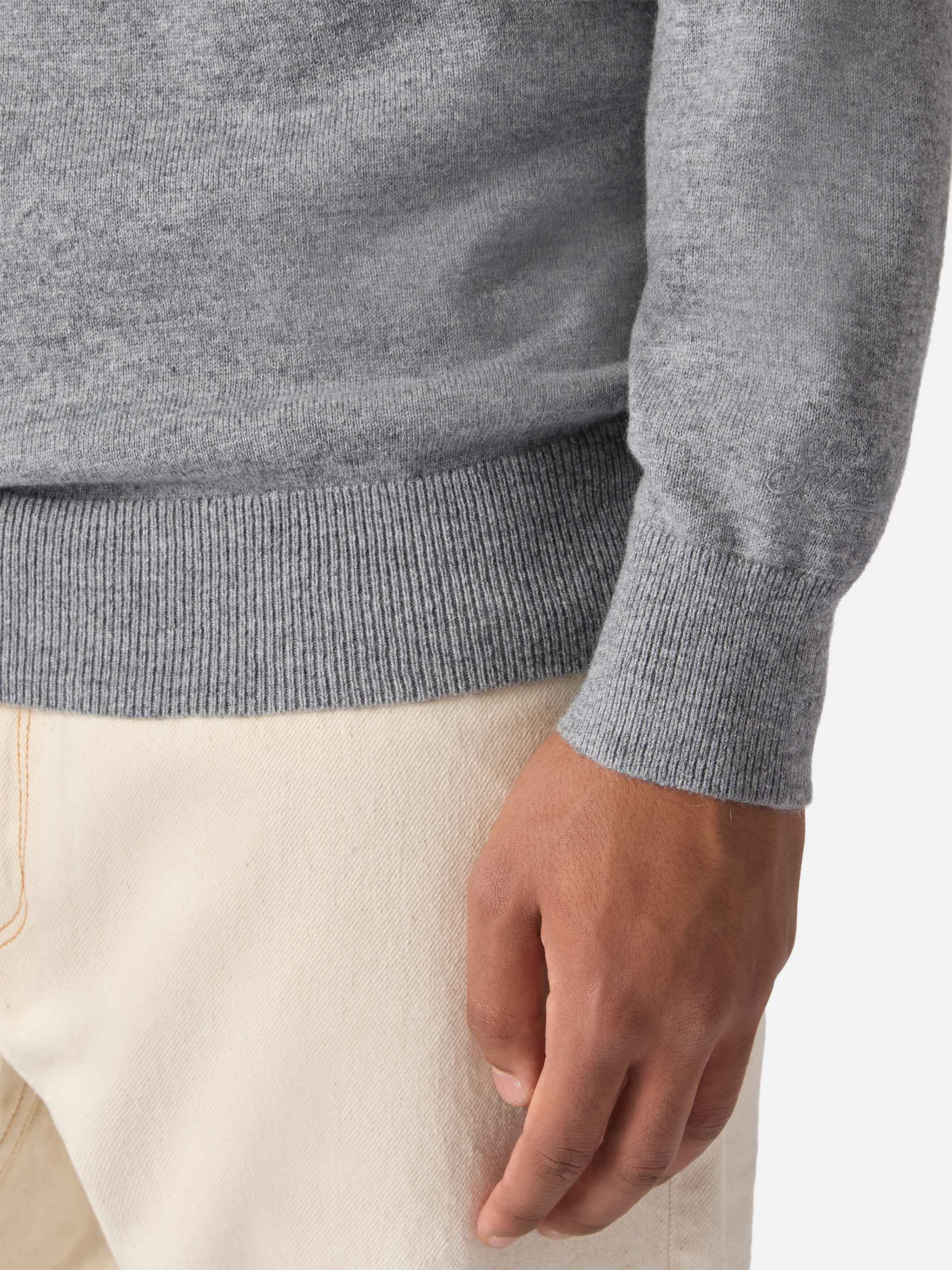 Crewneck sweater Heron Light with Uncle Scrooge embroidery | DISNEY SPECIAL EDITION - Image 3