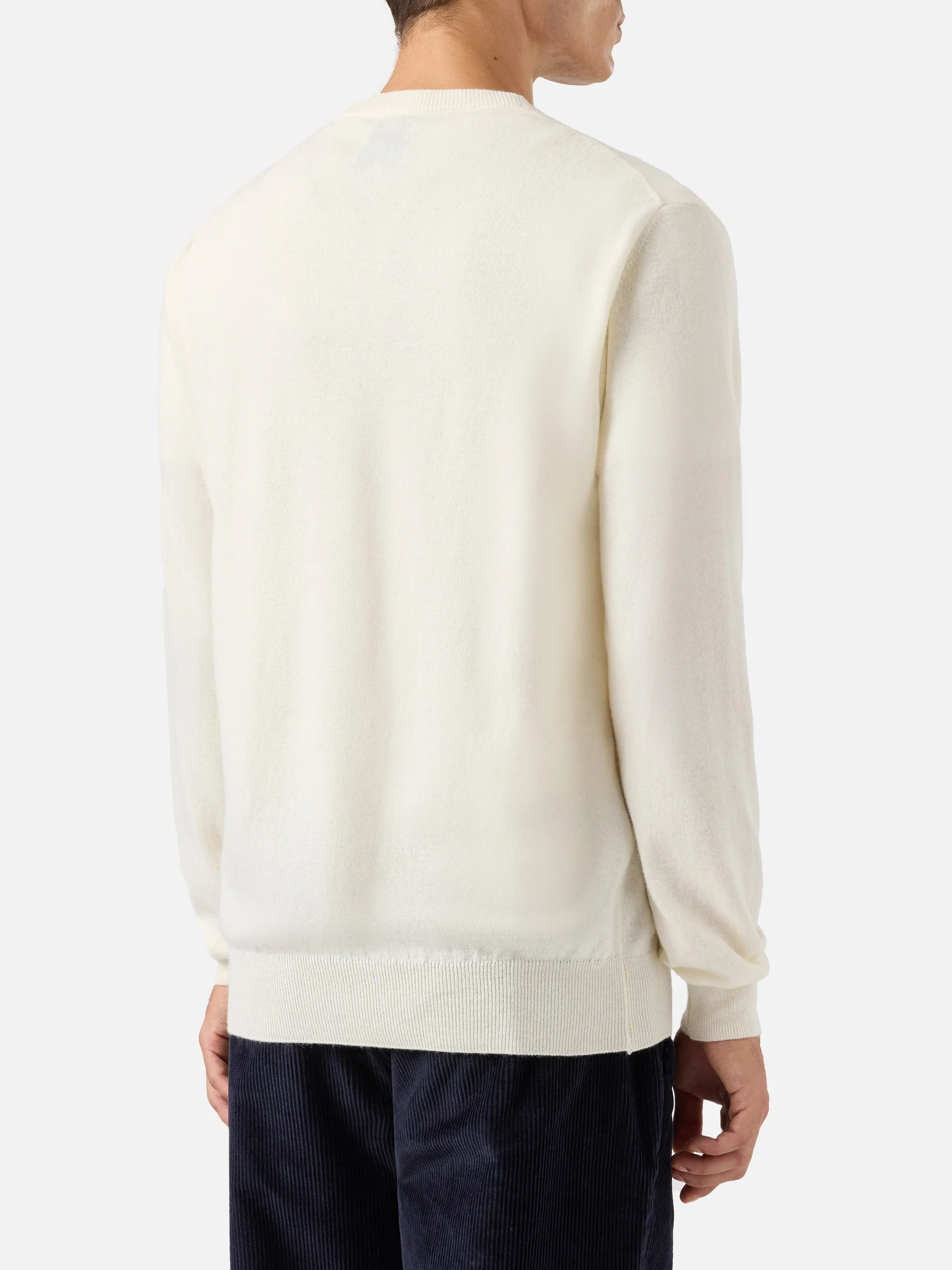 Crewneck Heron Light with Vacanze di Natale embroidery | VACANZE DI NATALE SPECIAL EDITION - Image 4