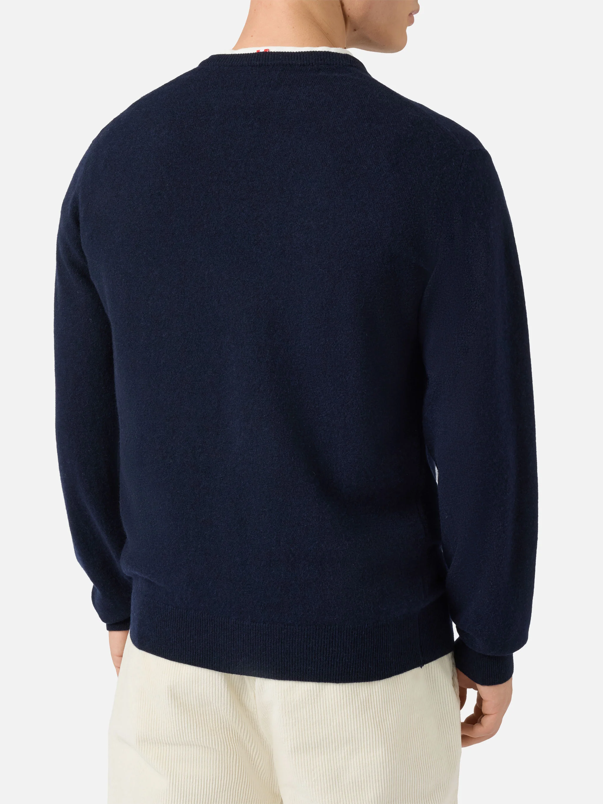 Crewneck Heron Light with Vacanze di Natale embroidery | VACANZE DI NATALE SPECIAL EDITION - Image 4