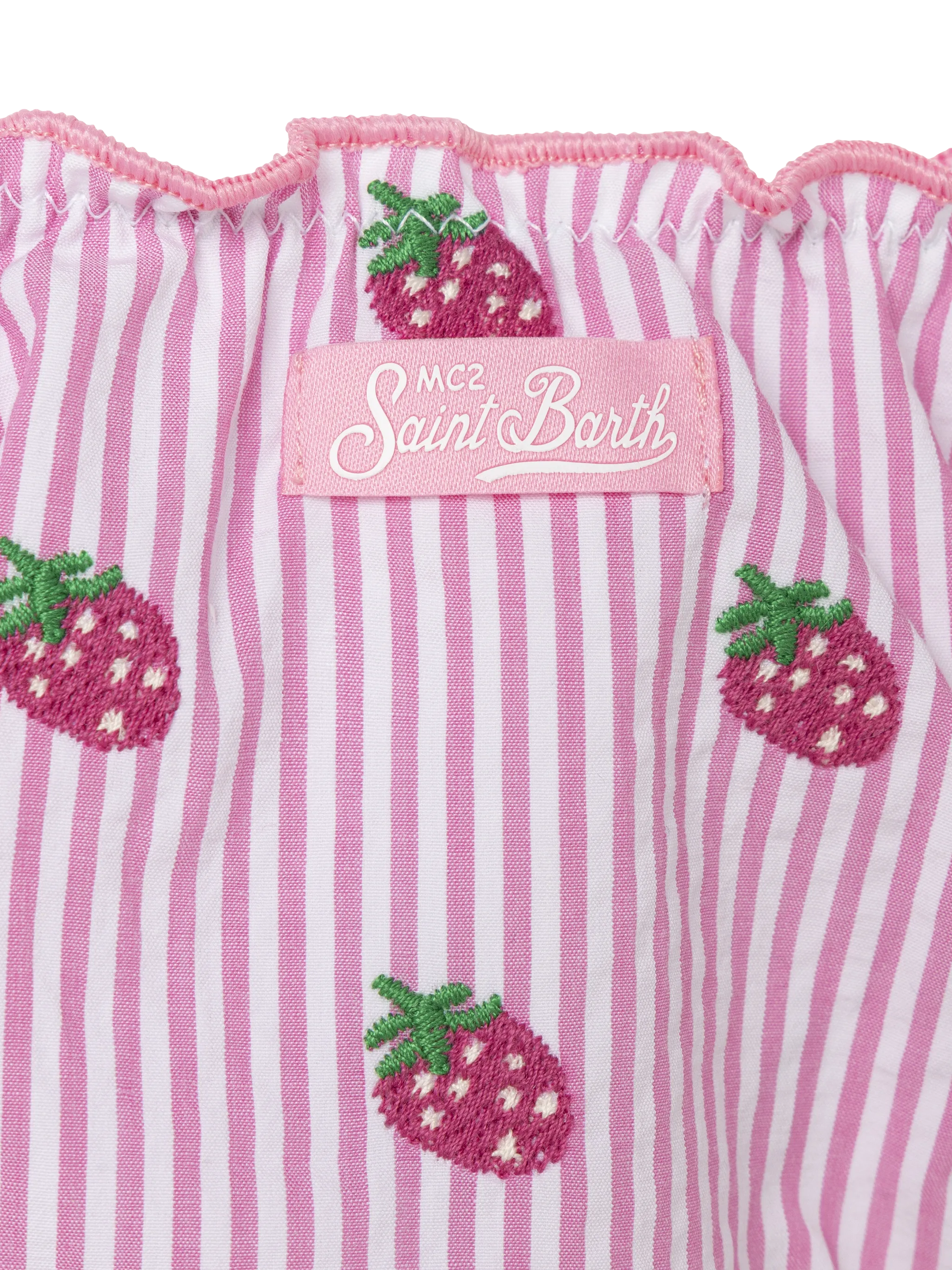 Cric classic swim briefs with gingham print - Image 3