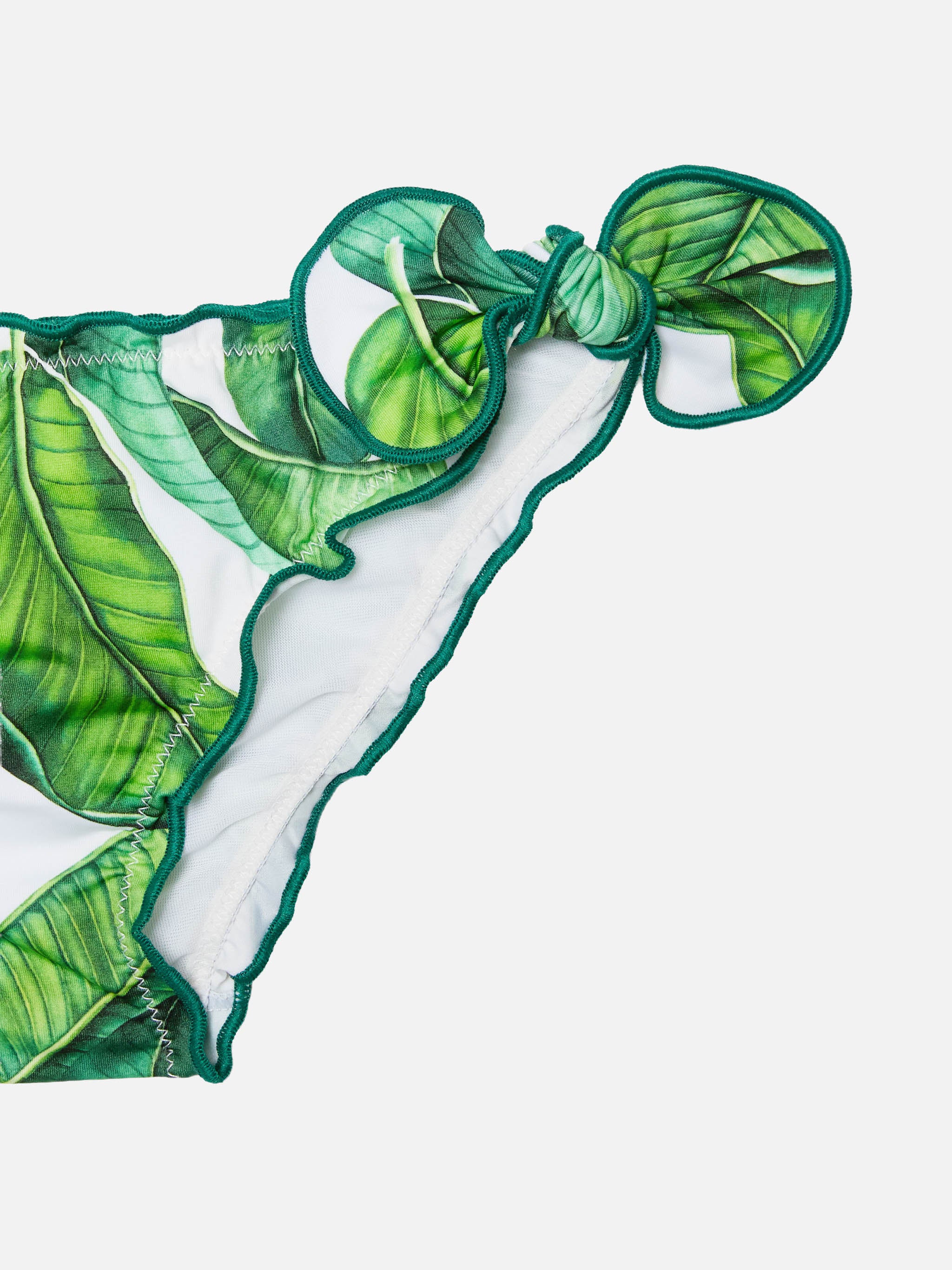 Cric classic swim briefs with banana leaves print - Image 3