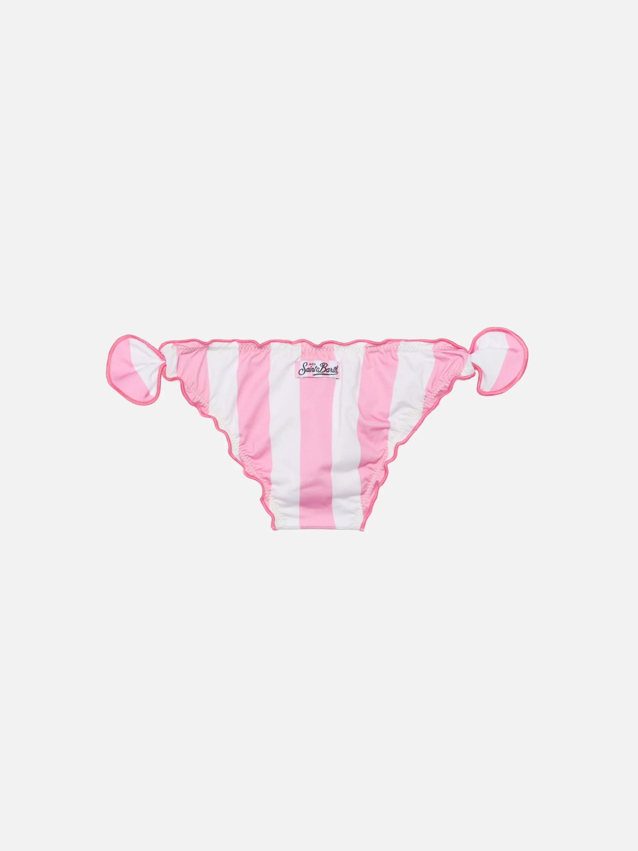 Cric classic swim briefs with pink striped print - Image 2