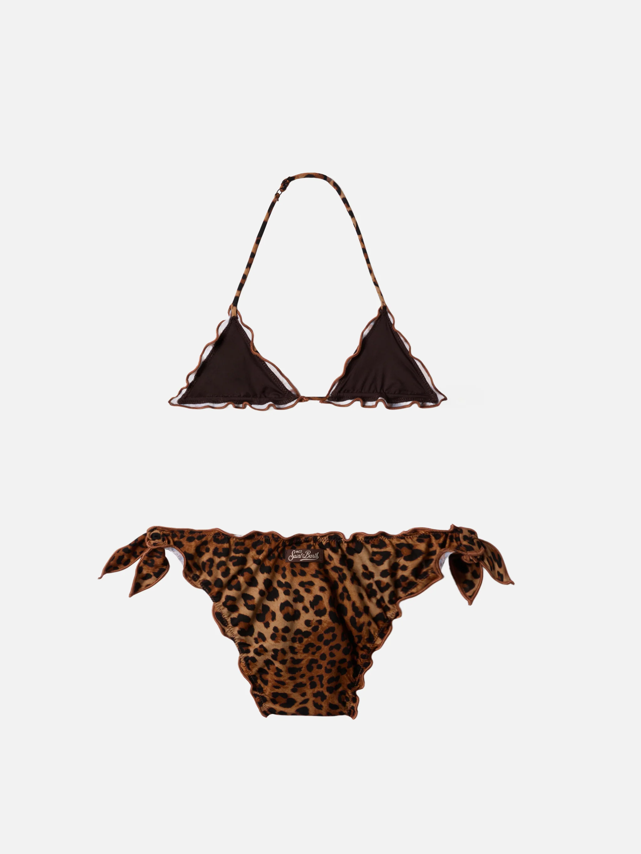 Cris stretch bikini with leopard print - Image 2