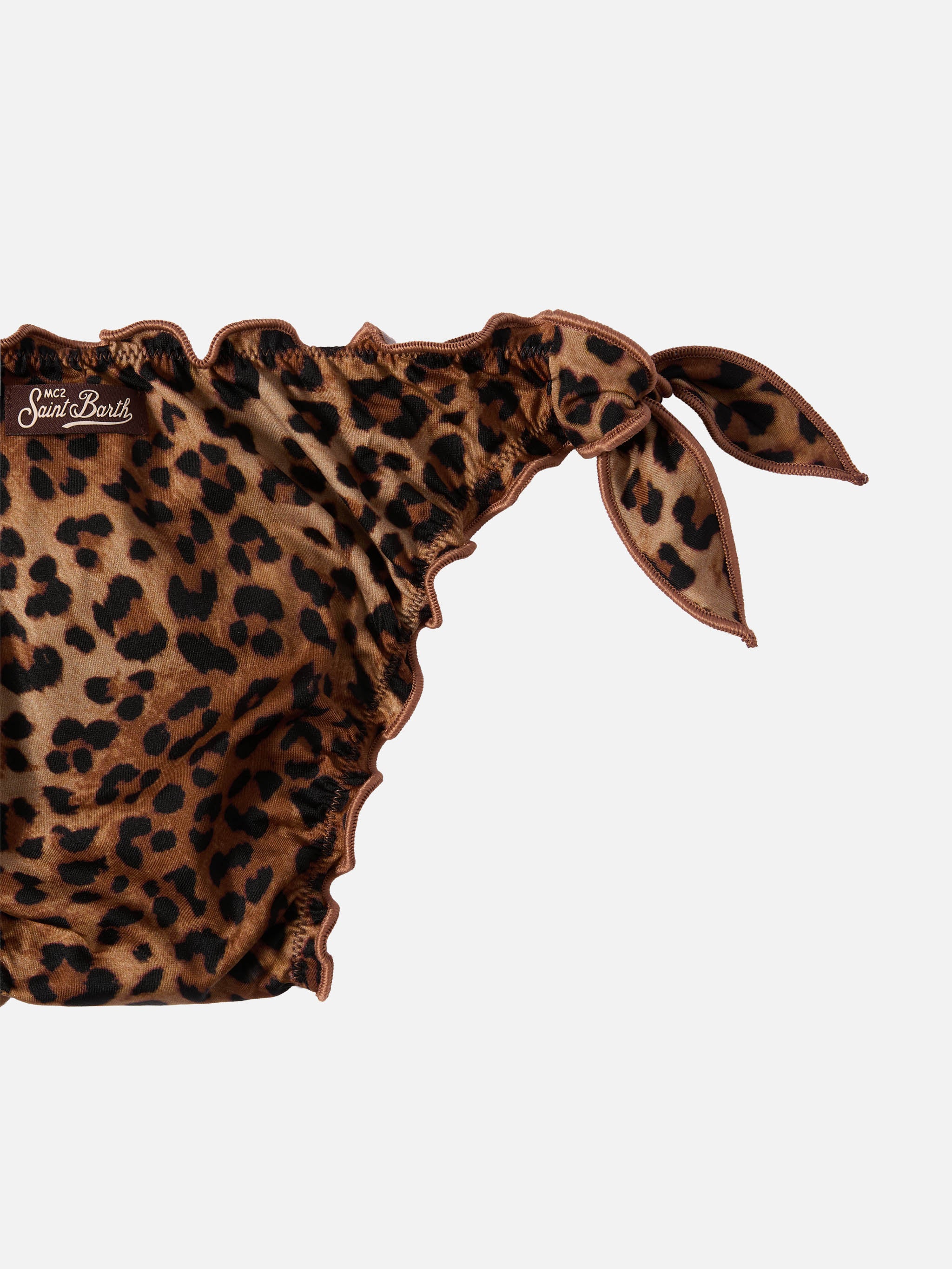 Cris stretch bikini with leopard print - Image 3
