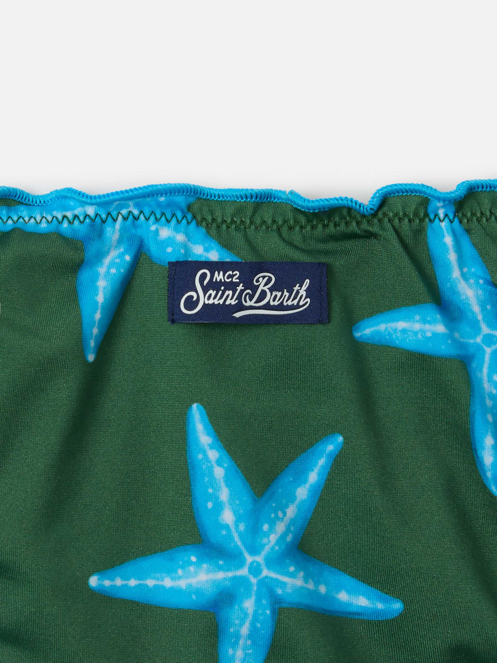 Cris classic triangle bikini with starfish print - Image 3