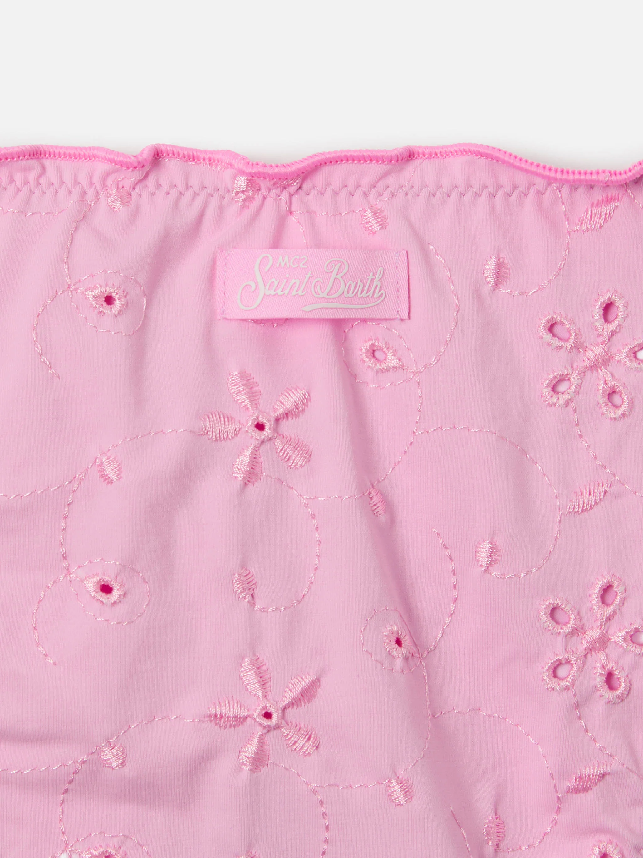 Cris sangallo bikini in pink with ruffled edges - Image 3