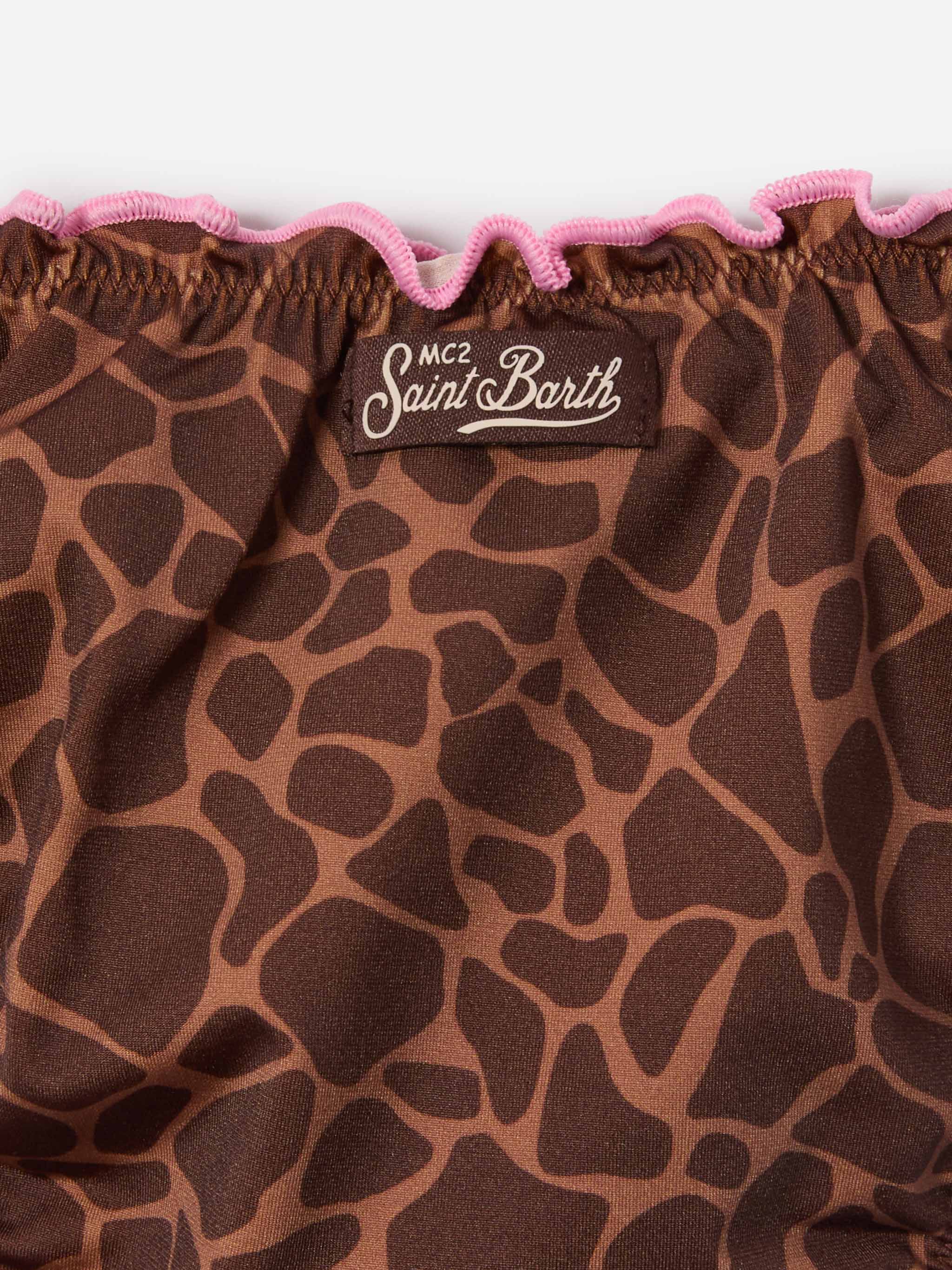 Cris stretch bikini with animal print - Image 3