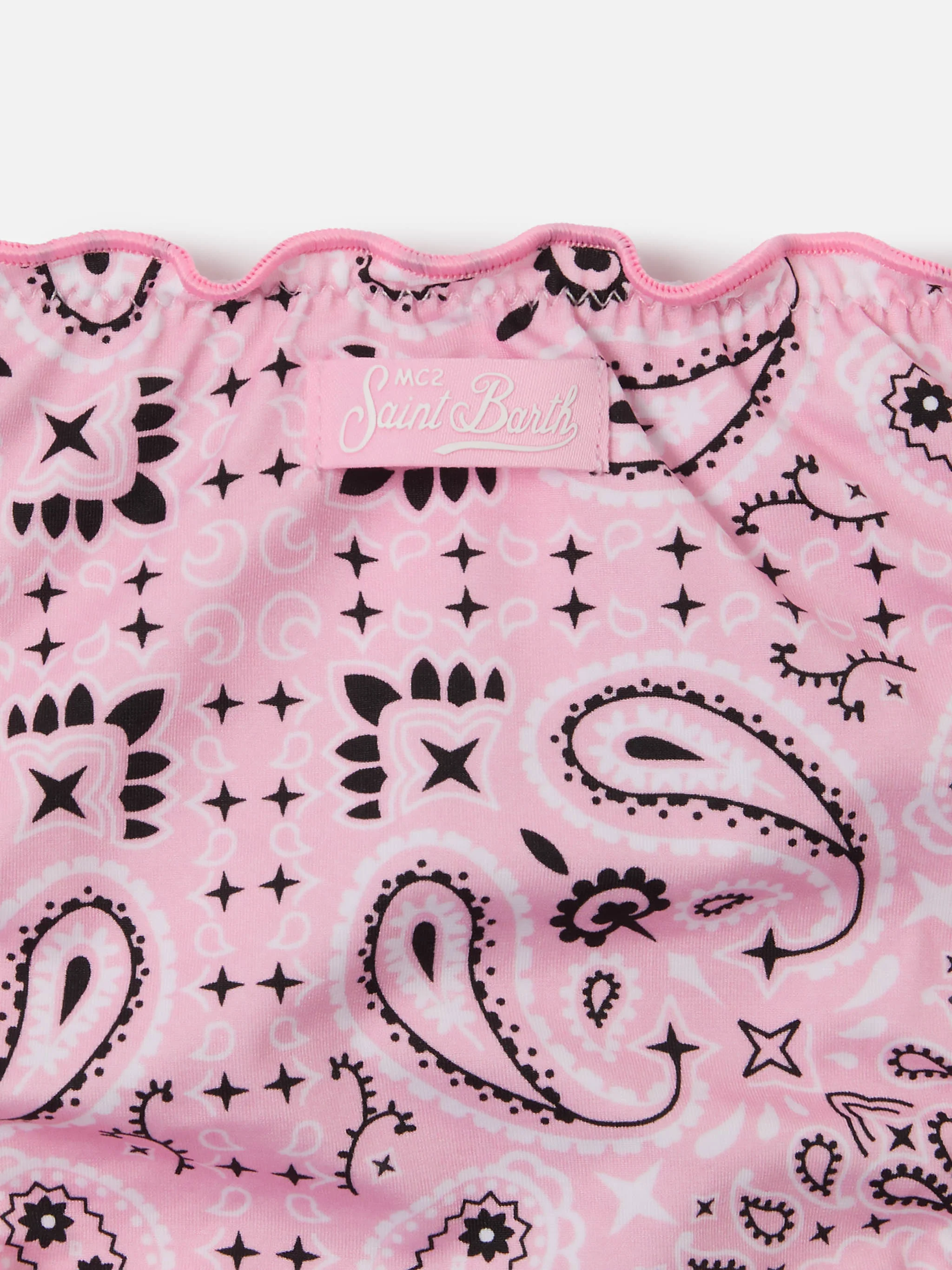 Cris stretch bikini with bandana print - Image 3