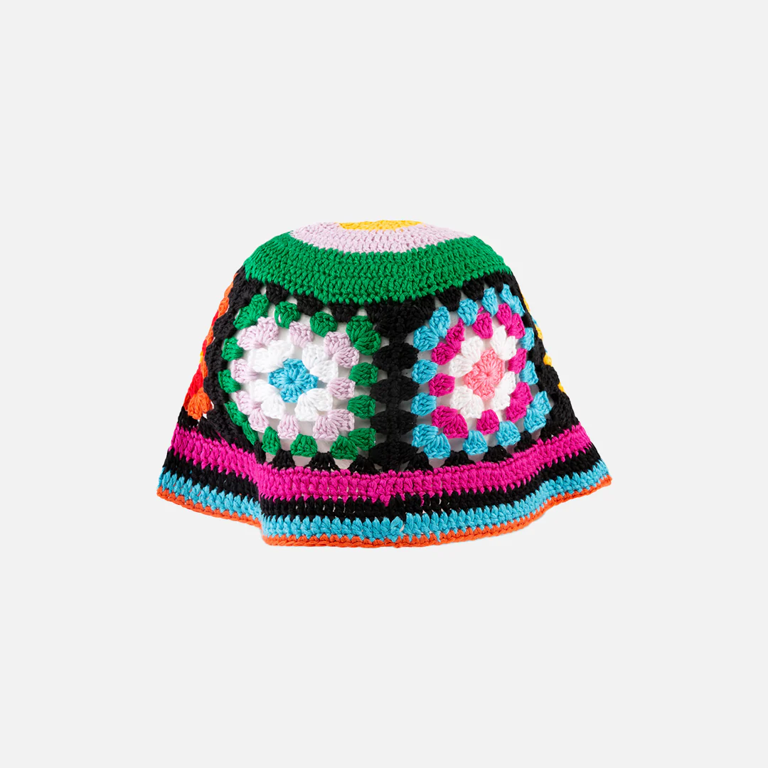 Multicolor crochet cloche hat - Image 3