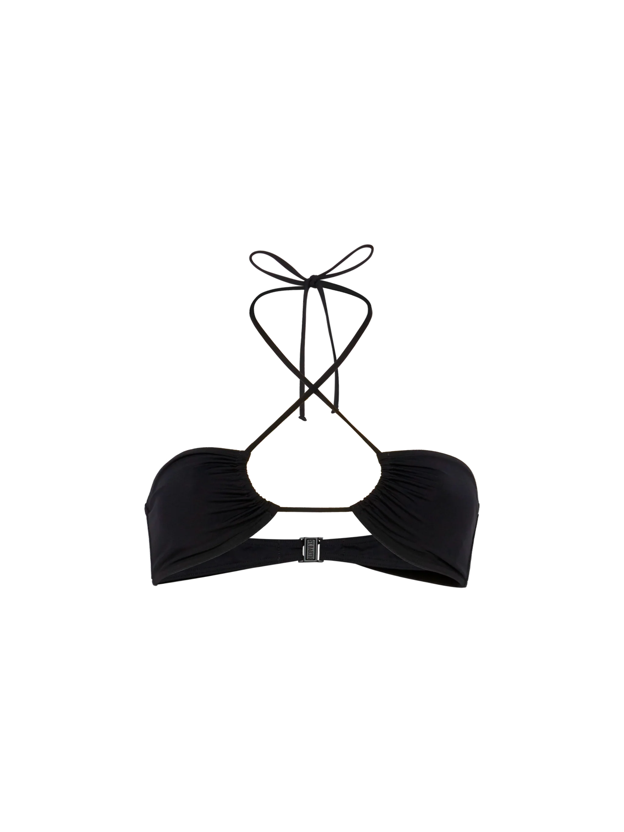 Dahlia black bandeau top