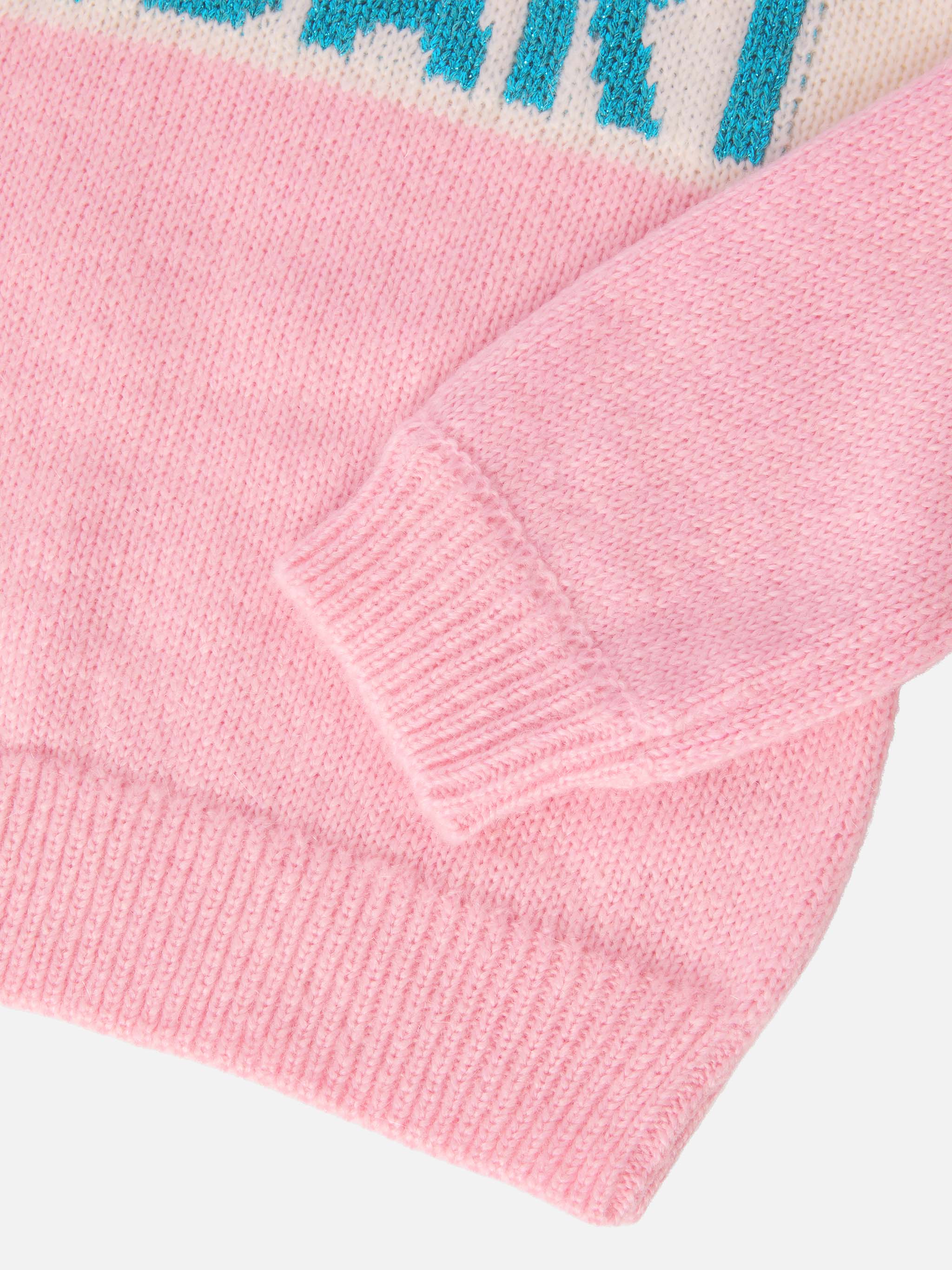 Danya Jr alpaca-blend sweater with St. Barth lurex jacquard - Image 3