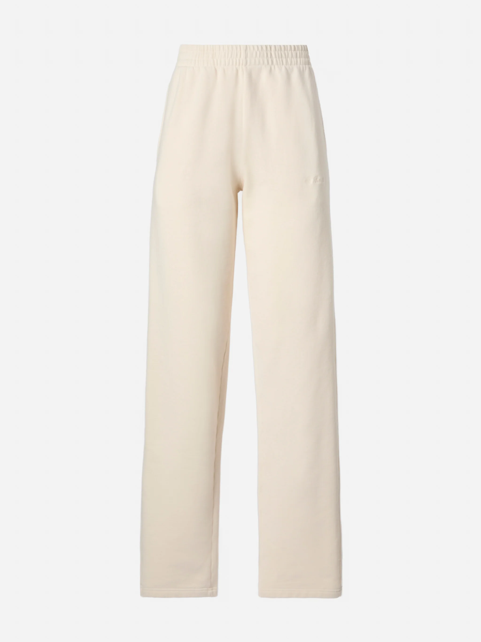 Deena straight-hem joggers in off-white - Image 4